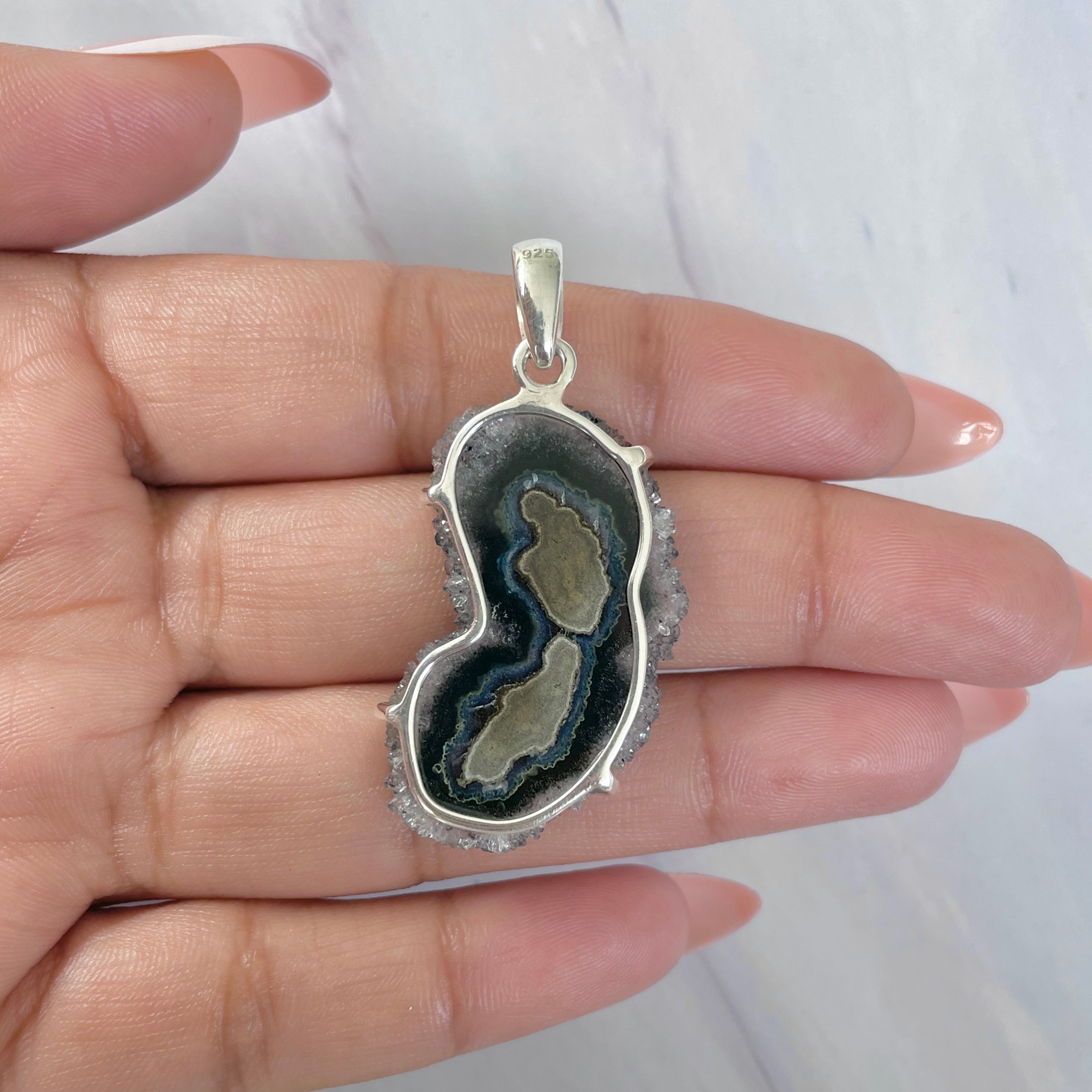 Amethyst Stalactite Pendant-(ASL-P-222.)