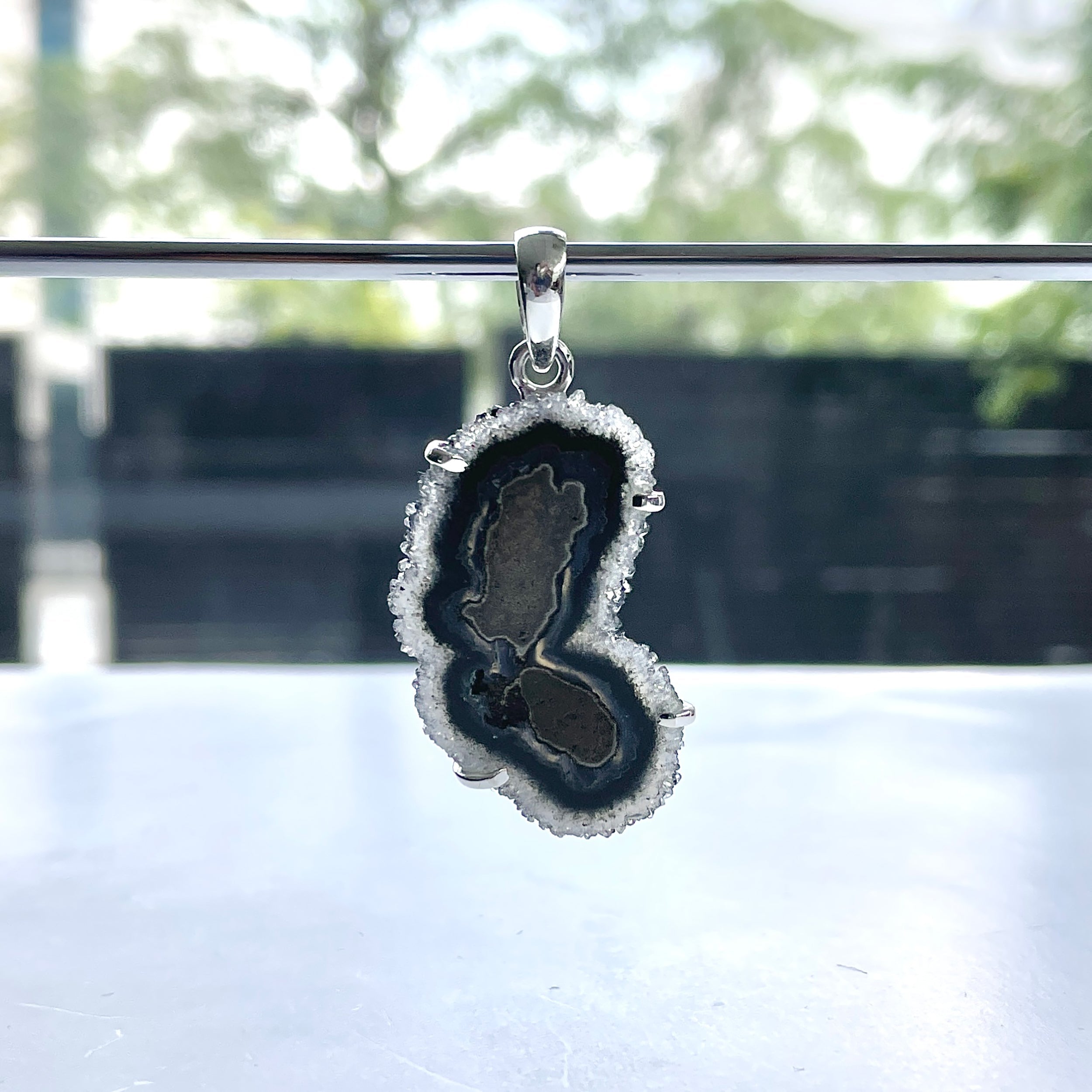 Amethyst Stalactite Pendant-(ASL-P-222.)