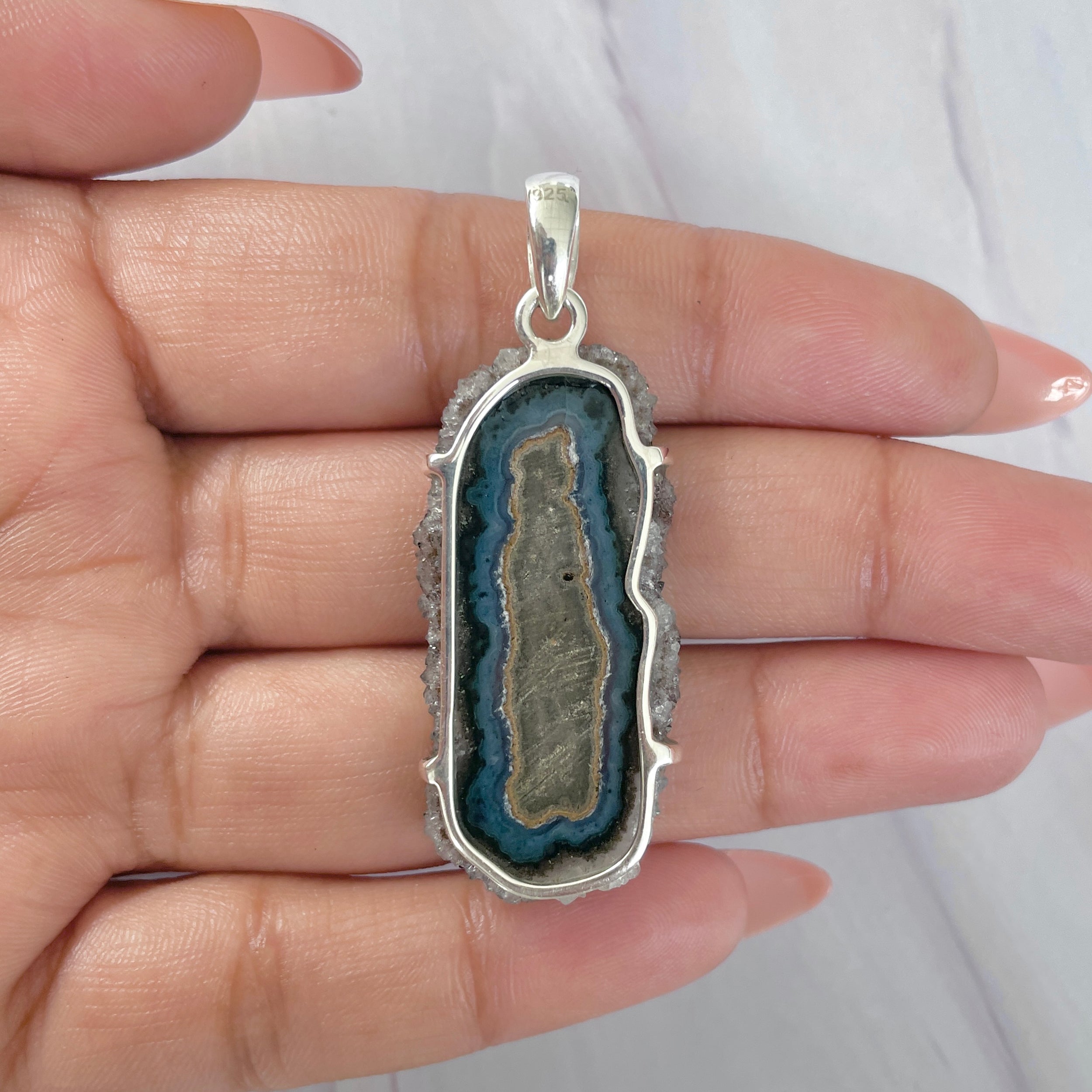 Amethyst Stalactite Pendant-(ASL-P-223.)