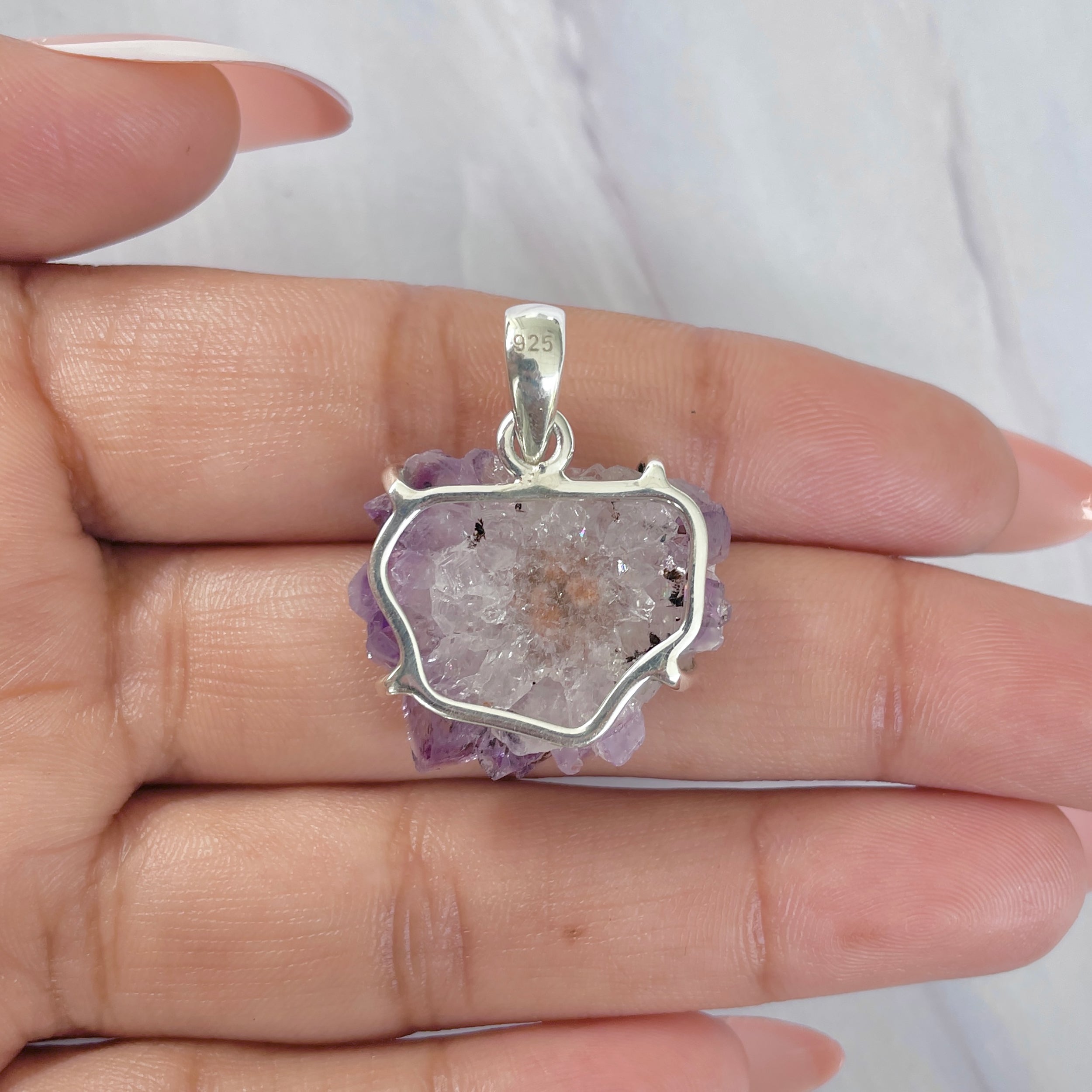 Amethyst Stalactite Pendant-(ASL-P-224.)