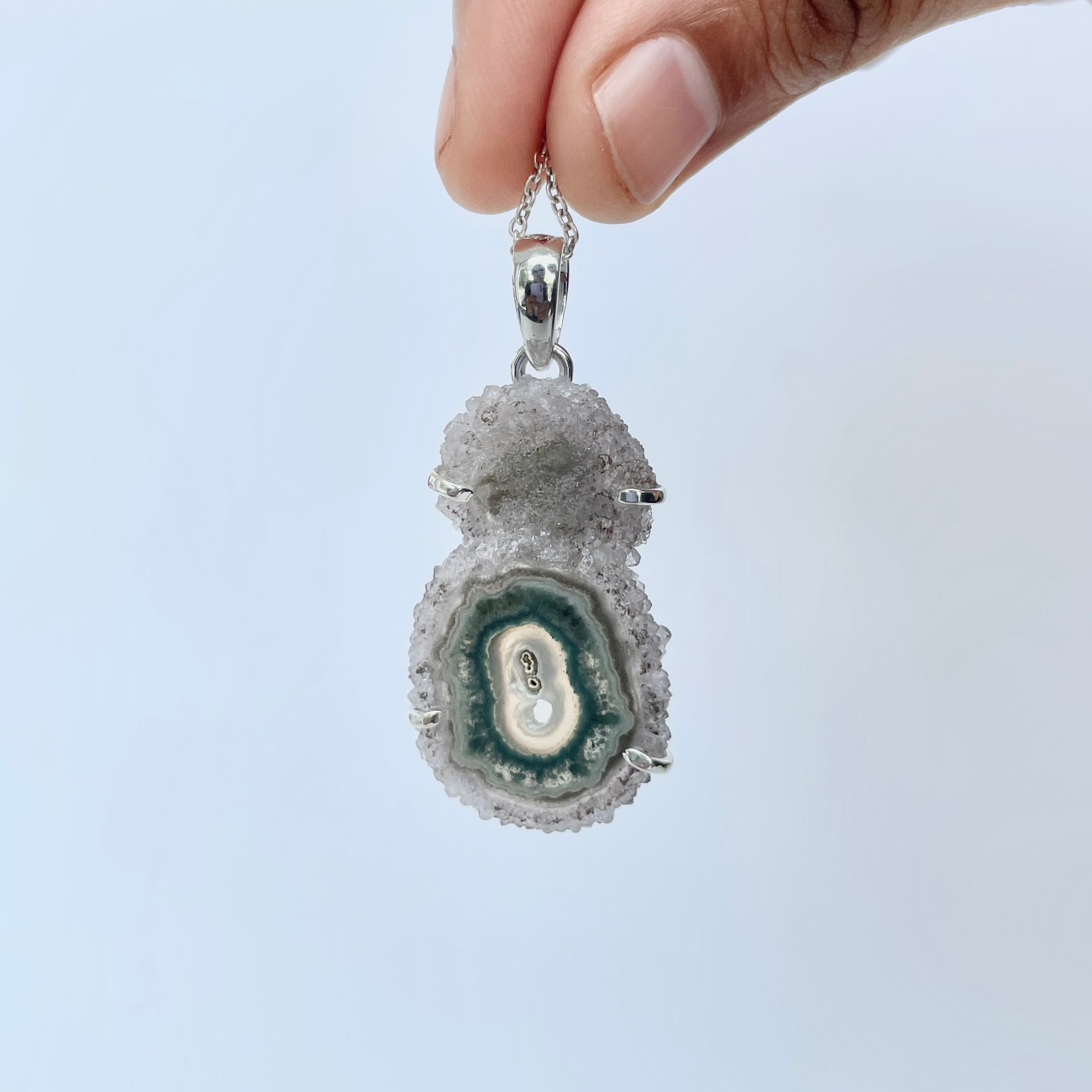 Amethyst Stalactite Pendant-(ASL-P-227.)