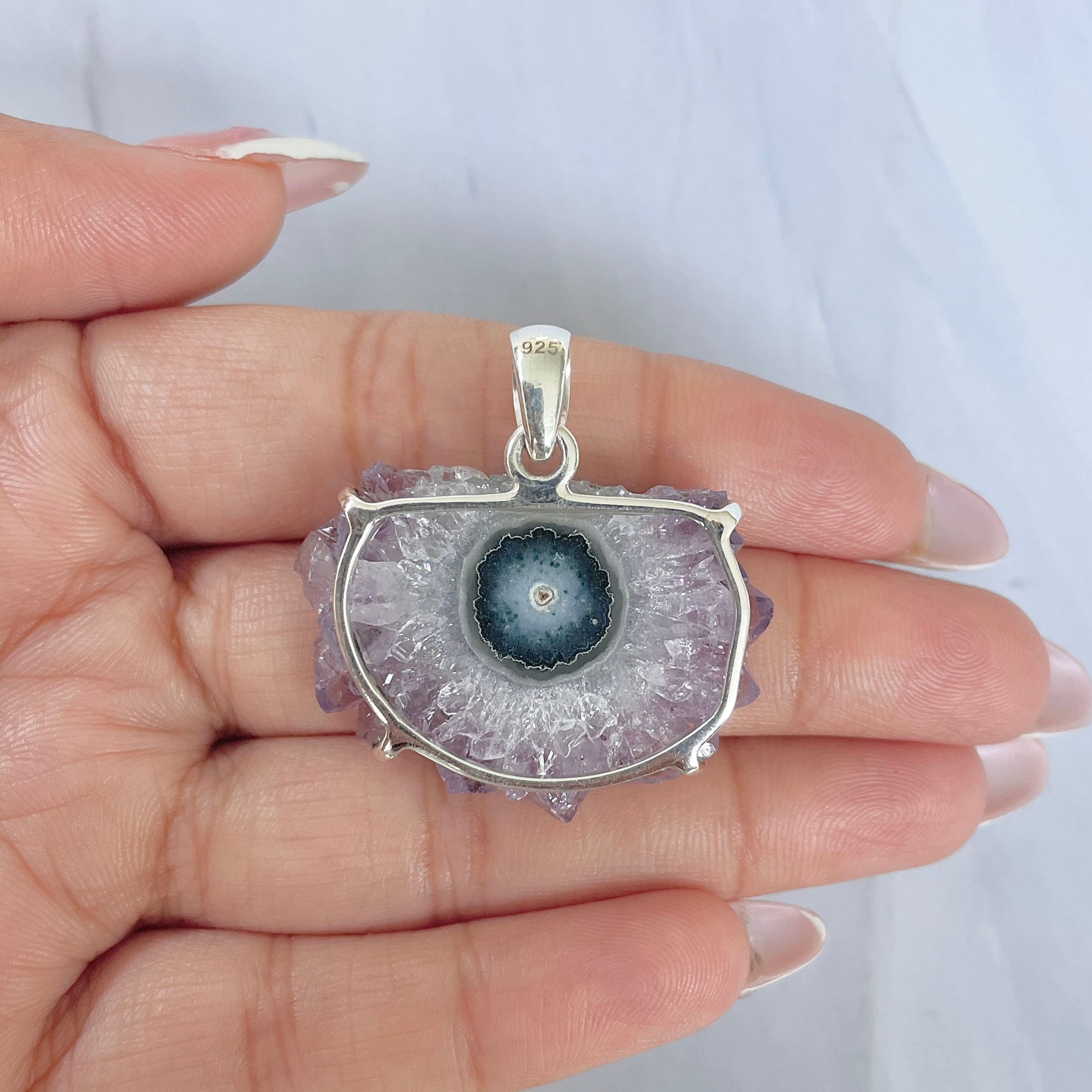 Amethyst Stalactite Pendant-(ASL-P-231.)