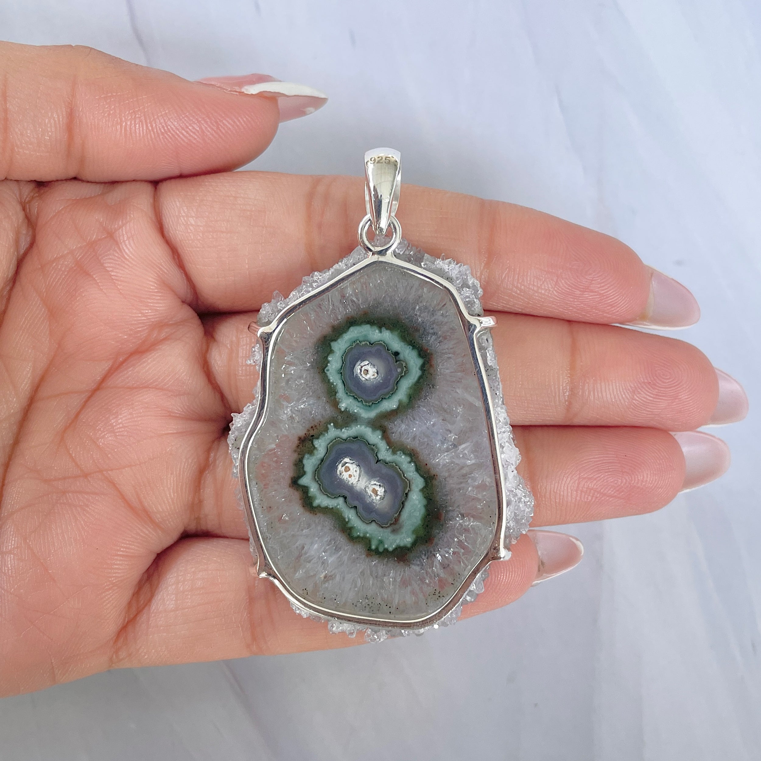 Amethyst Stalactite Pendant-(ASL-P-233.)