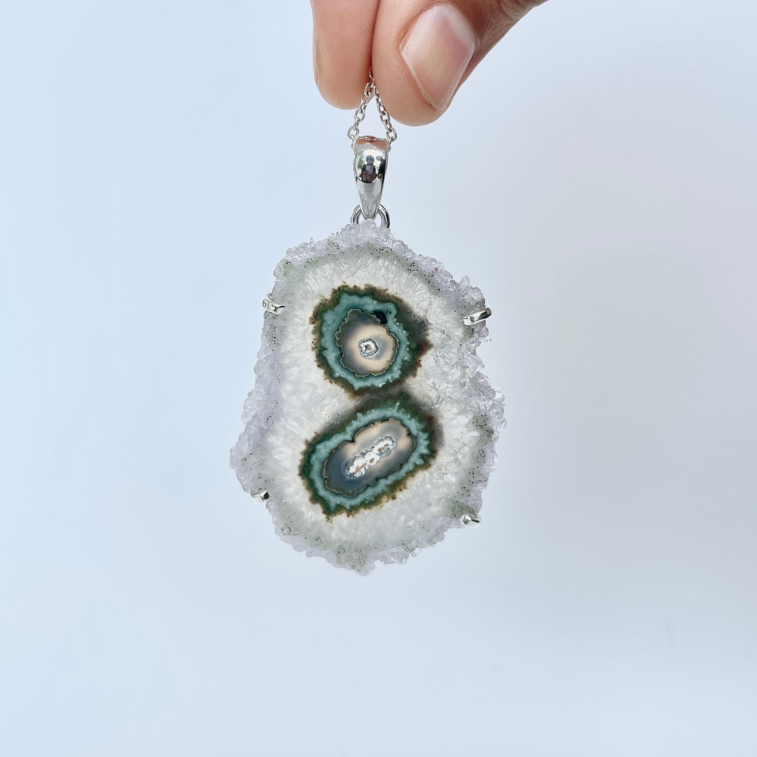 Amethyst Stalactite Pendant-(ASL-P-233.)