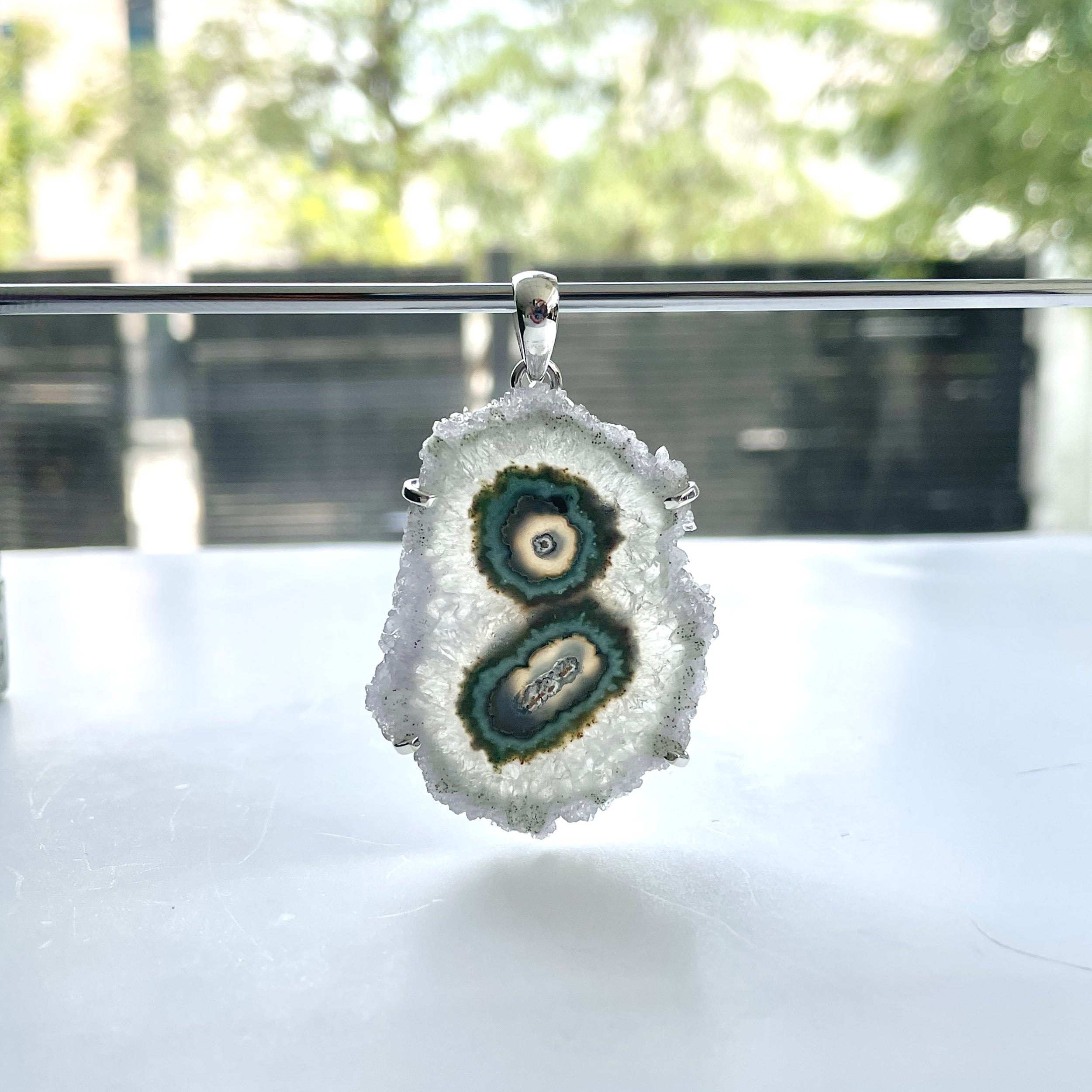 Amethyst Stalactite Pendant-(ASL-P-233.)