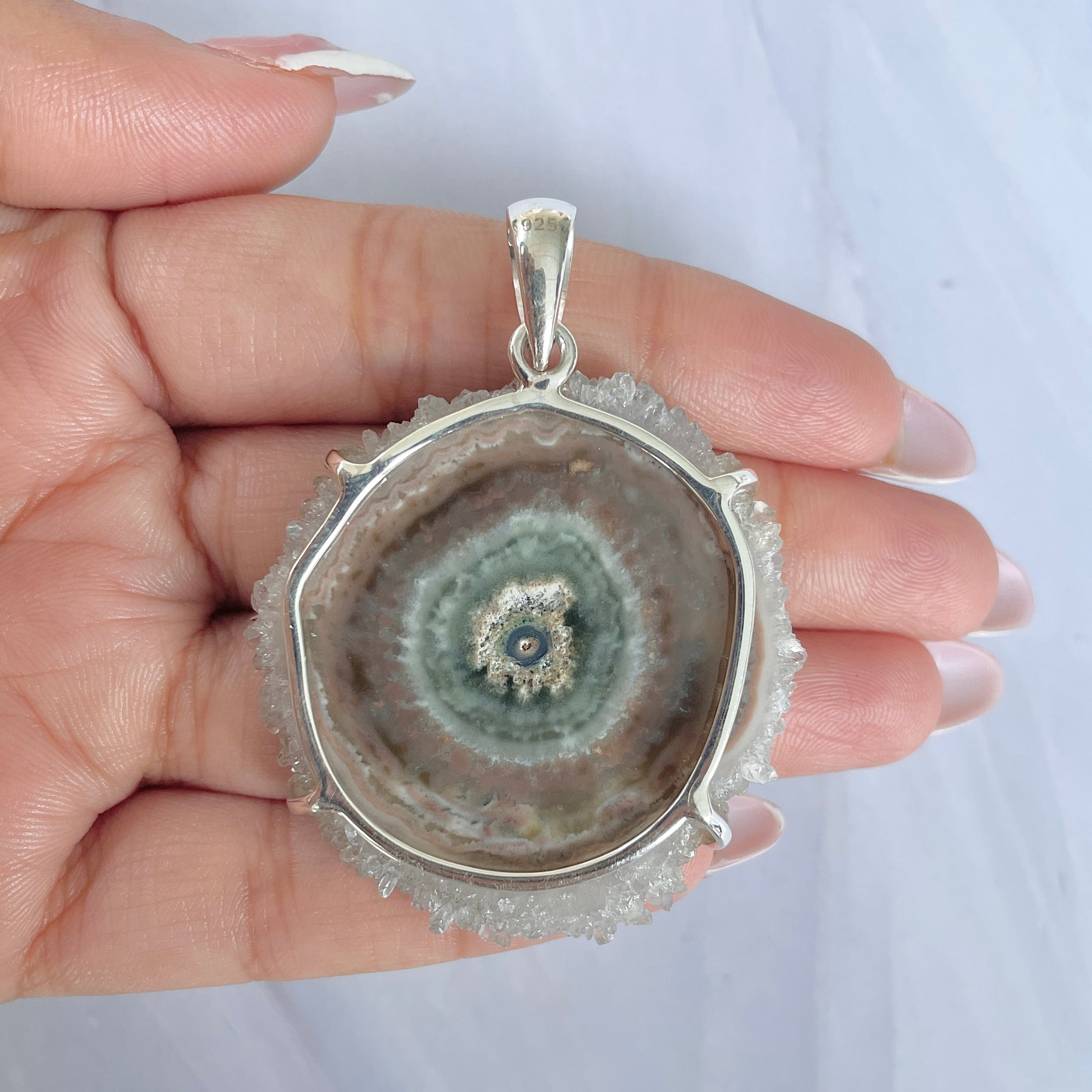 Amethyst Stalactite Pendant-(ASL-P-235.)
