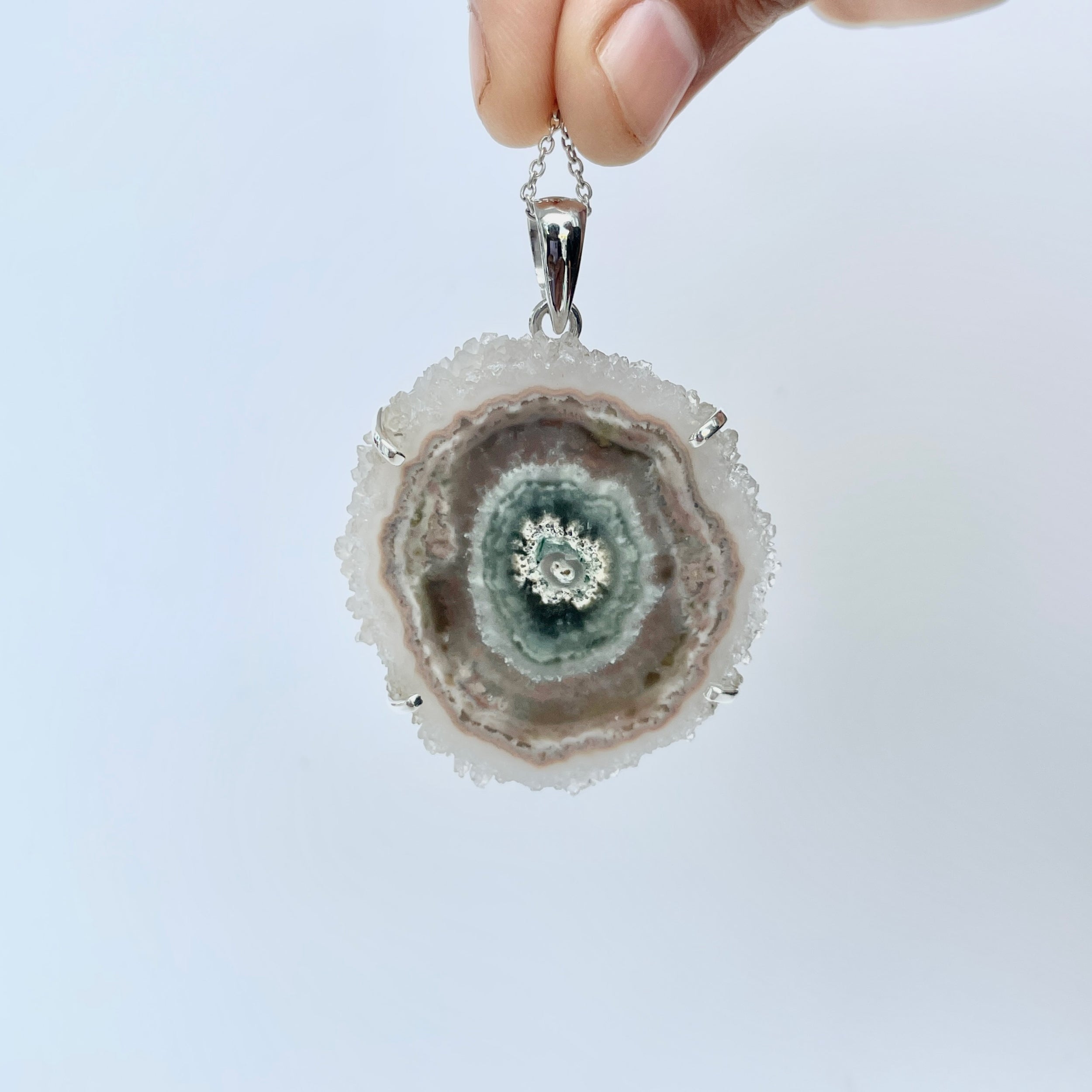 Amethyst Stalactite Pendant-(ASL-P-235.)