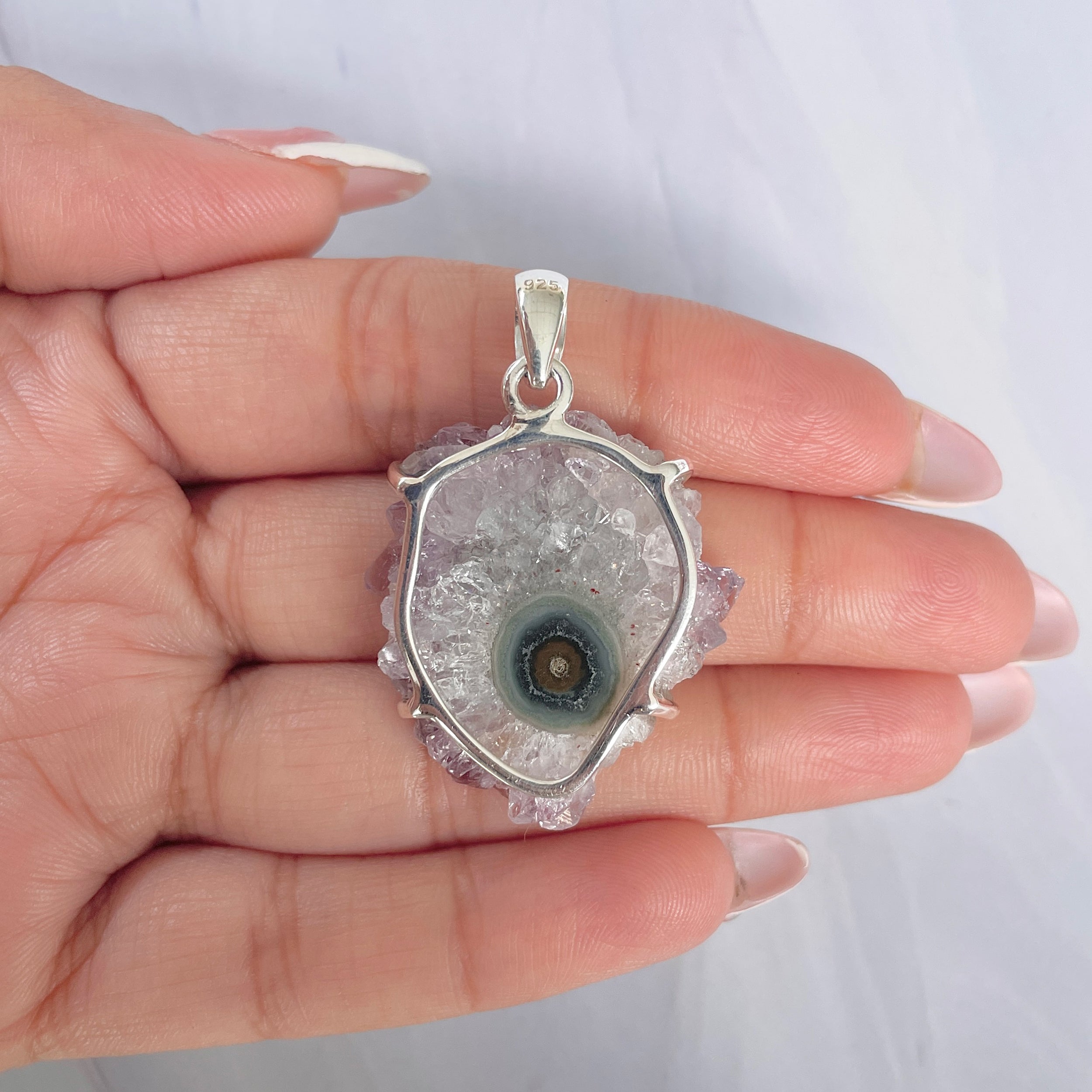 Amethyst Stalactite Pendant-(ASL-P-236.)