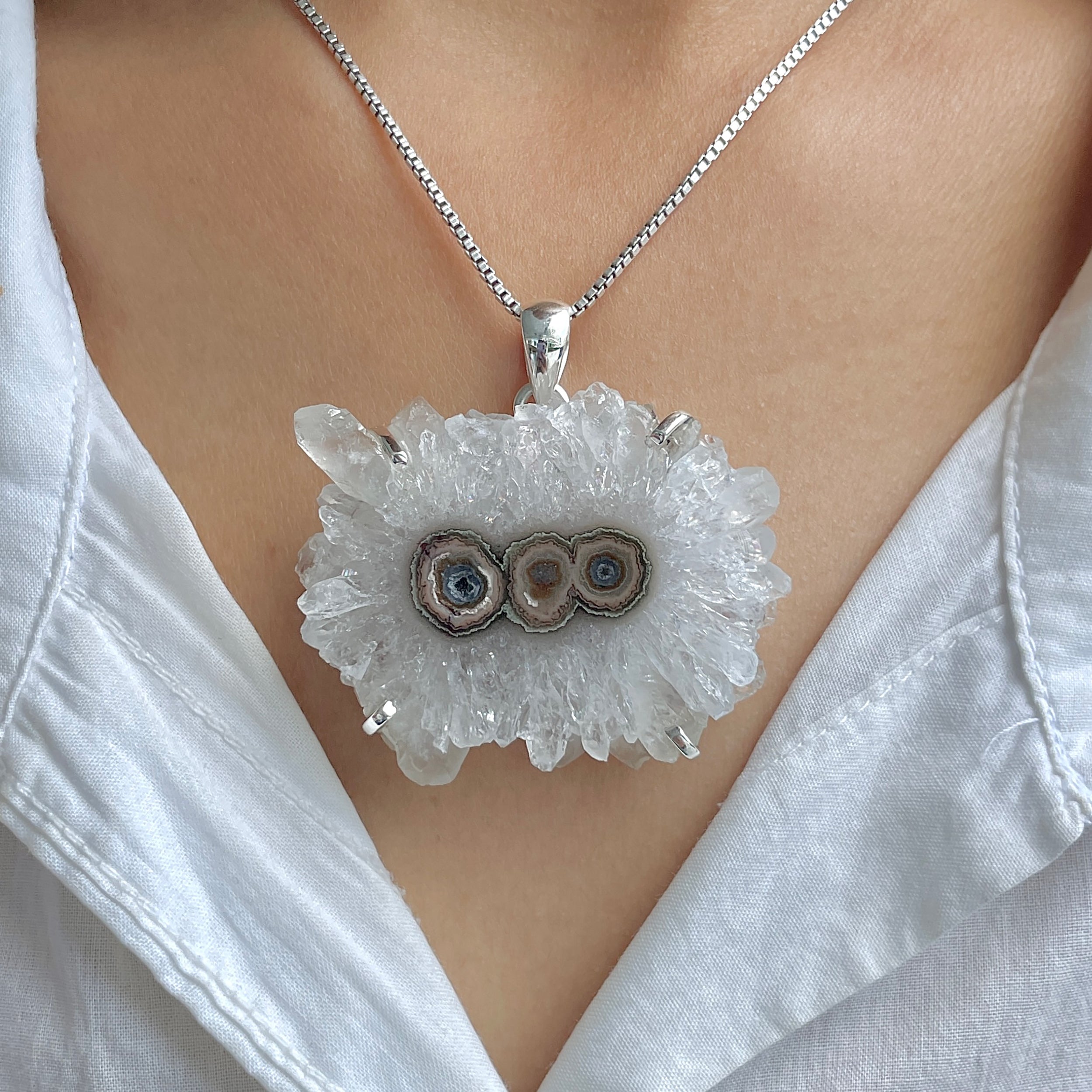 Amethyst Stalactite Pendant-(ASL-P-238.)