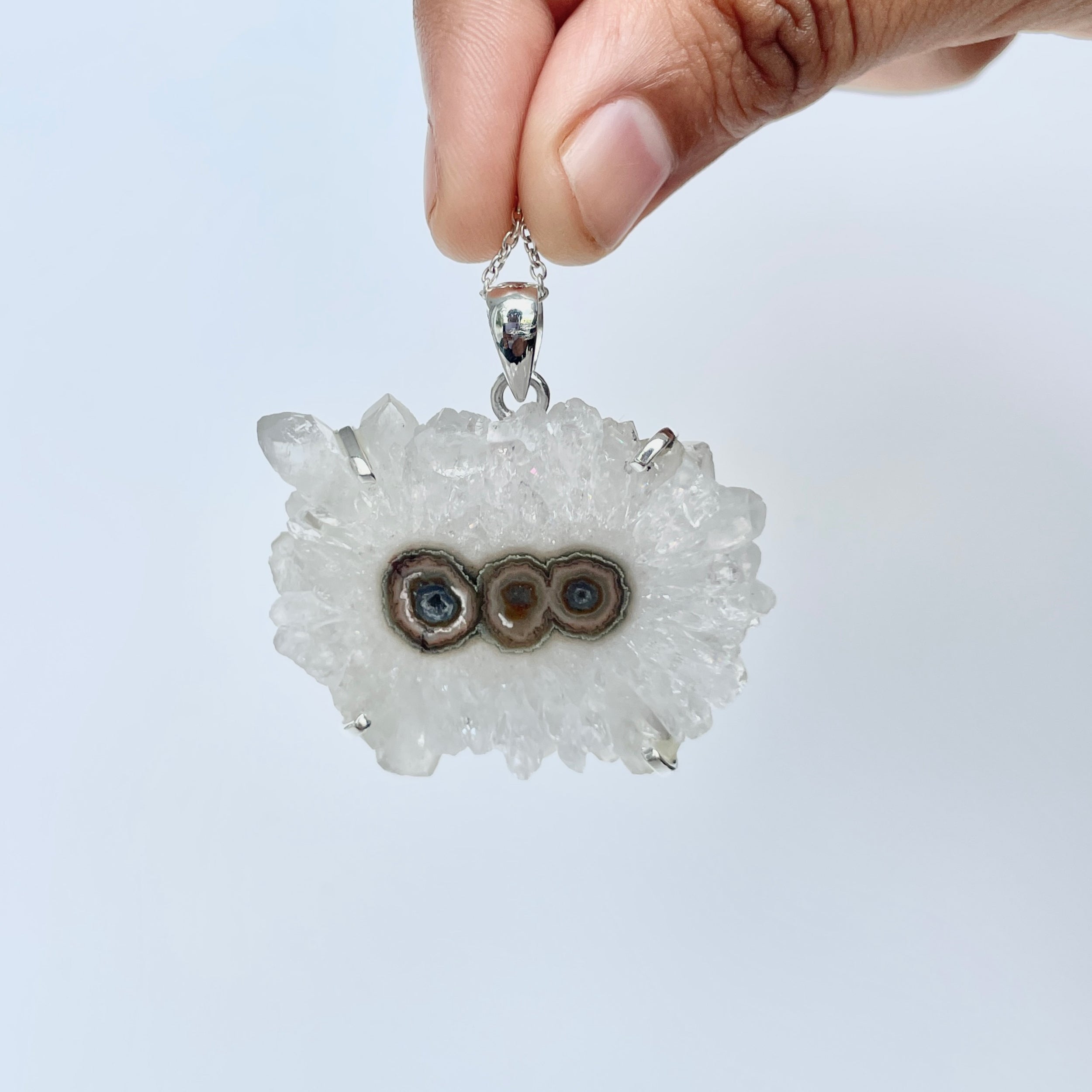 Amethyst Stalactite Pendant-(ASL-P-238.)
