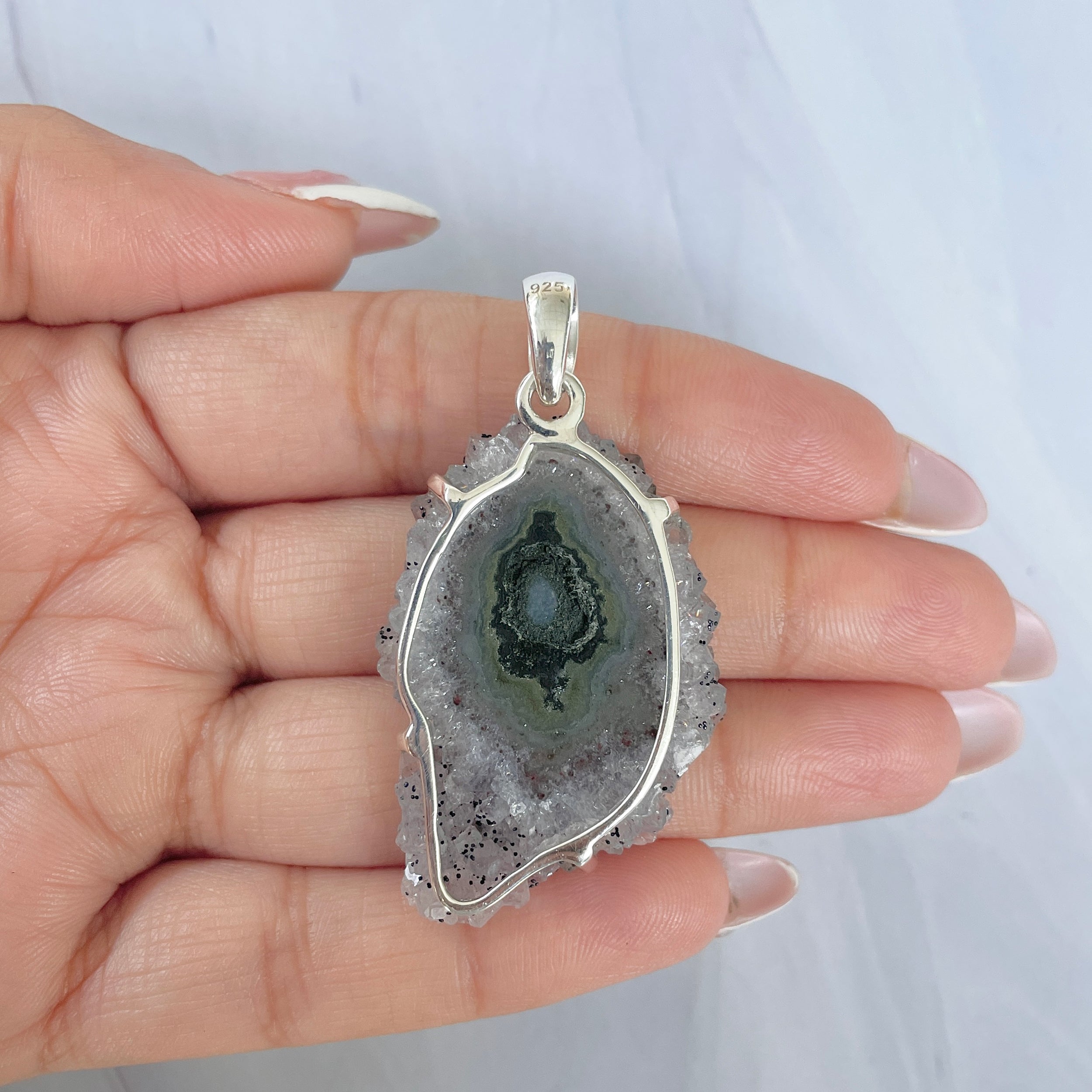 Amethyst Stalactite Pendant-(ASL-P-240.)