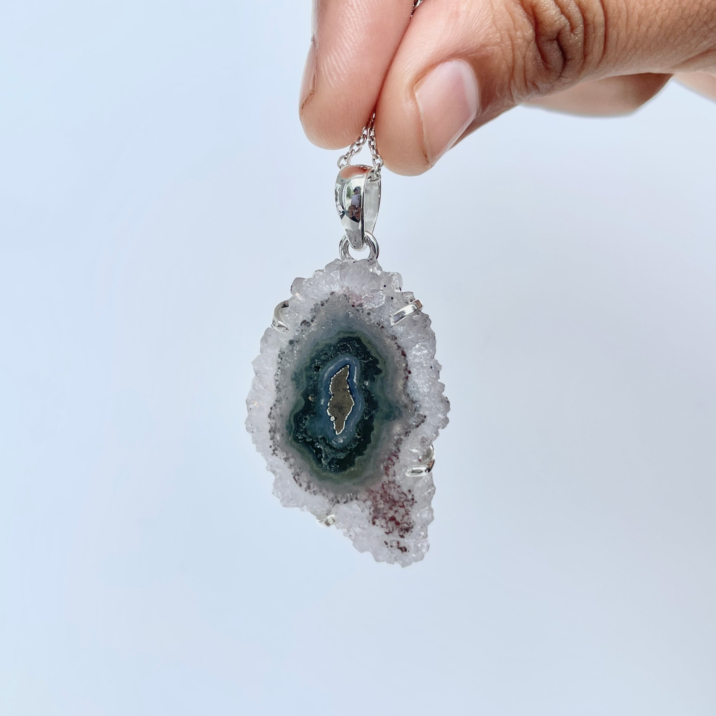 Amethyst Stalactite Pendant-(ASL-P-240.)