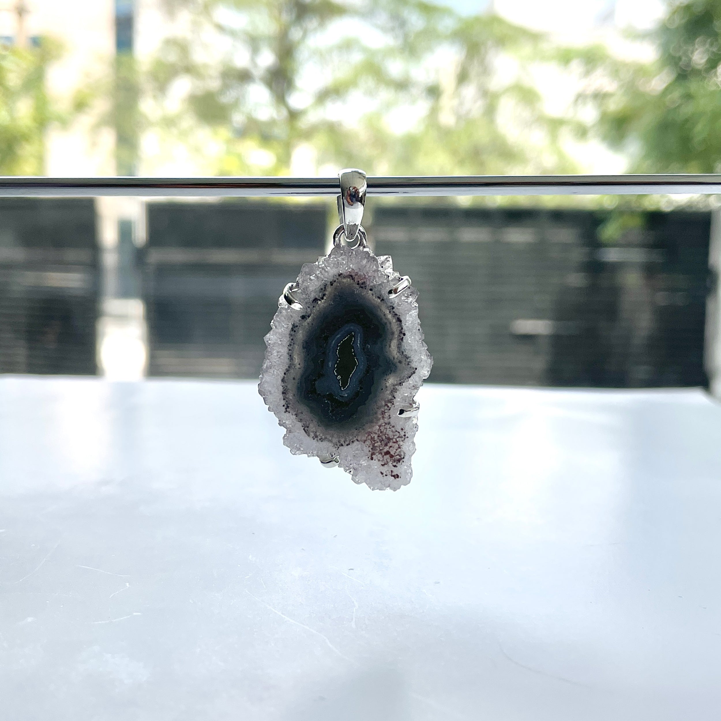 Amethyst Stalactite Pendant-(ASL-P-240.)