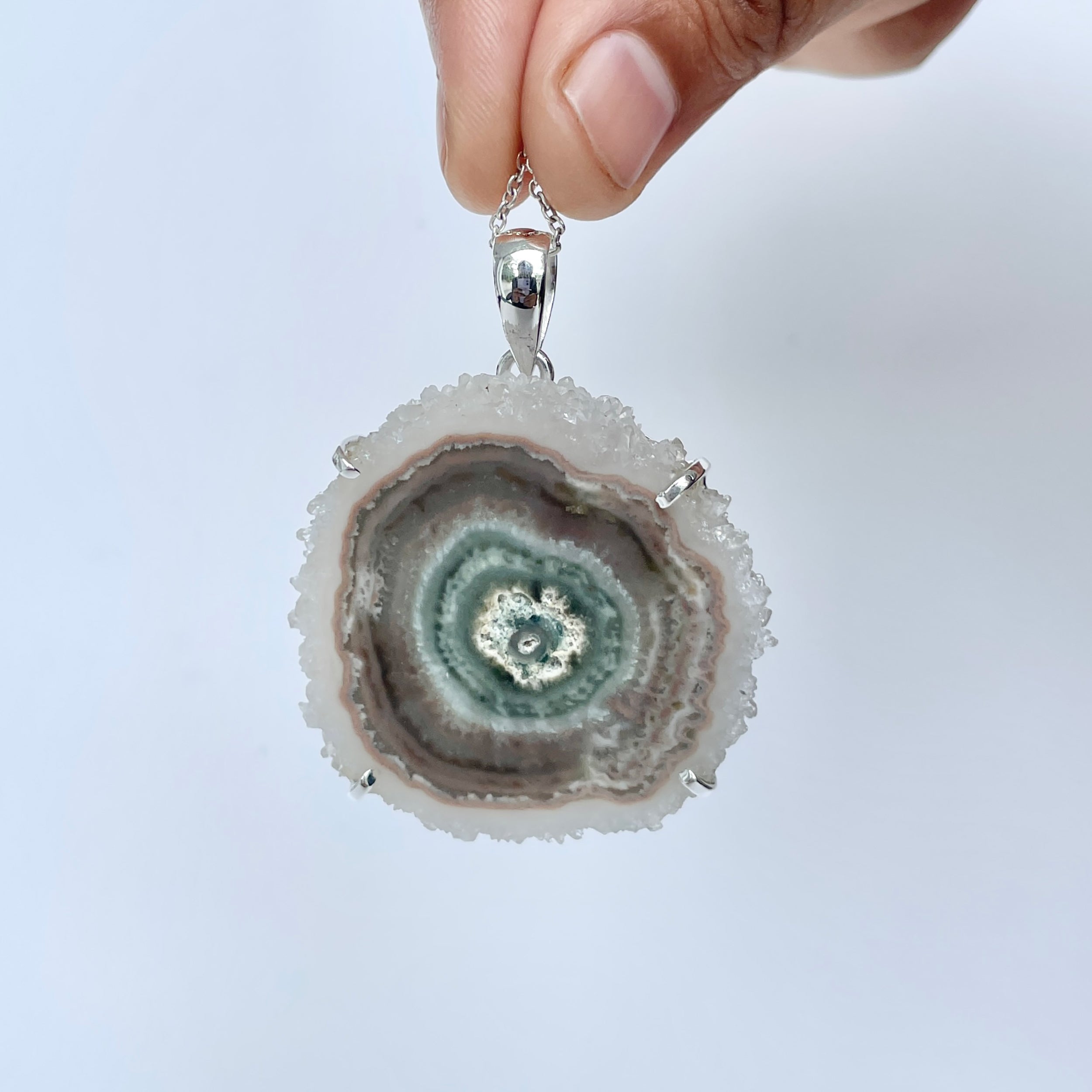 Amethyst Stalactite Pendant-(ASL-P-241.)