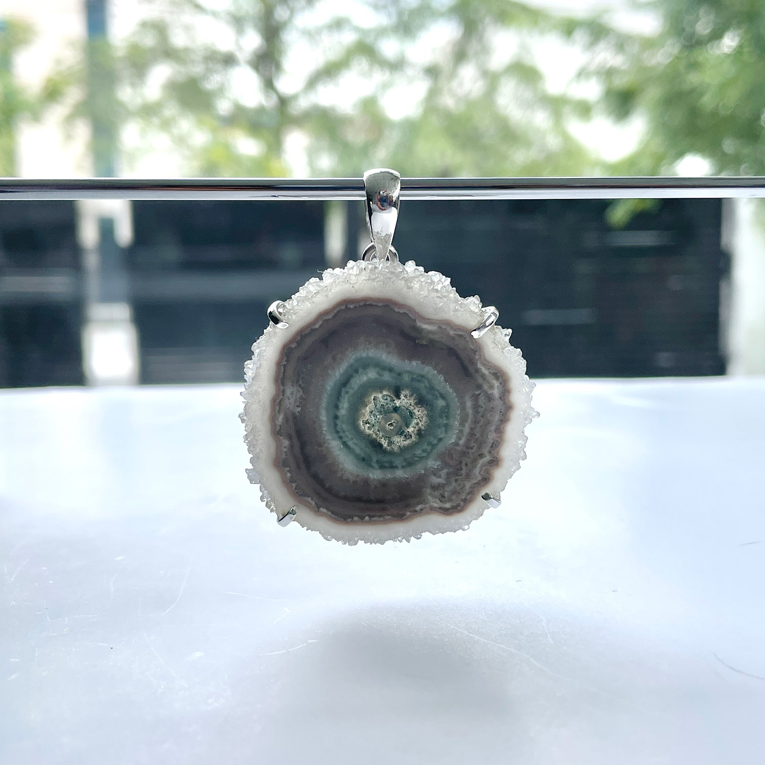 Amethyst Stalactite Pendant-(ASL-P-241.)