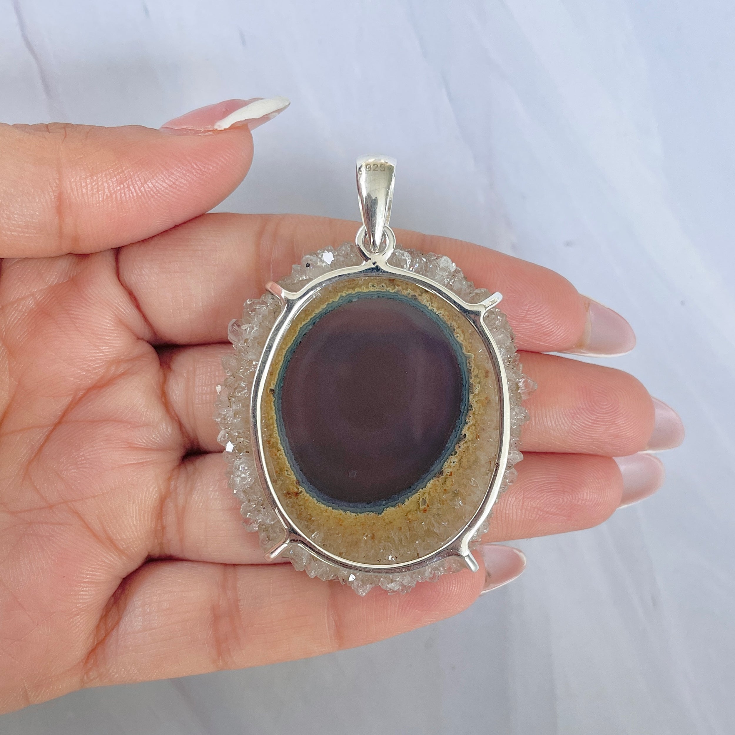 Amethyst Stalactite Pendant-(ASL-P-246.)