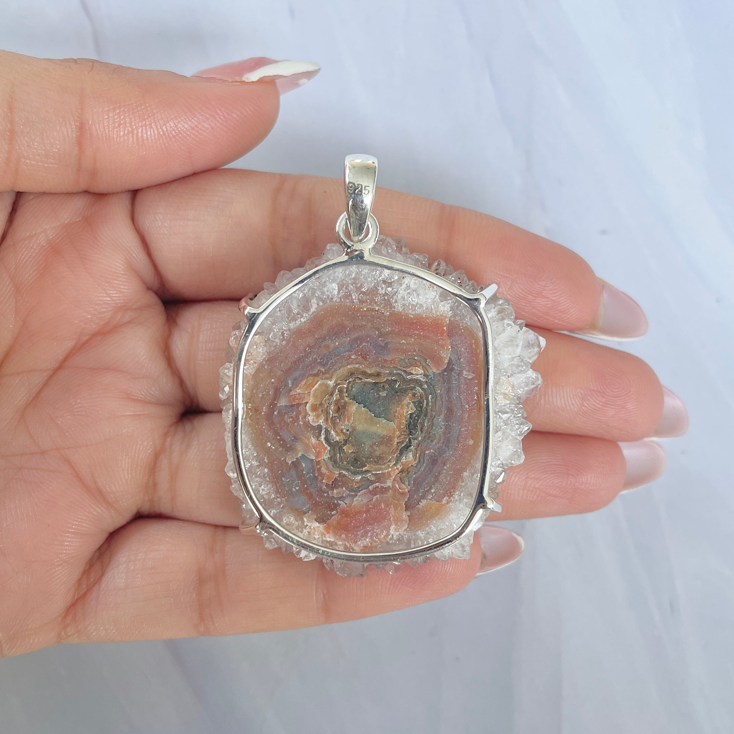 Amethyst Stalactite Pendant-(ASL-P-252.)