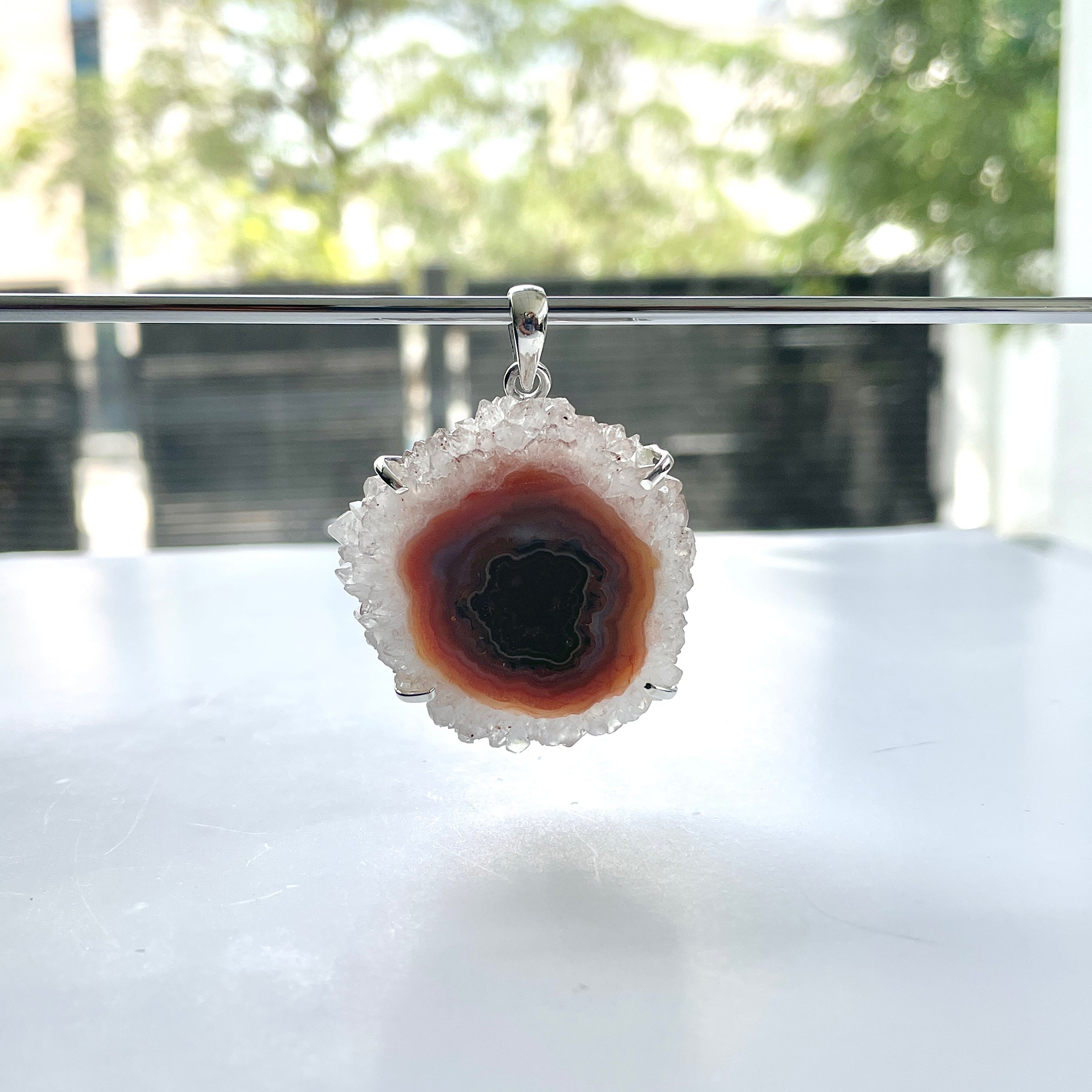 Amethyst Stalactite Pendant-(ASL-P-252.)
