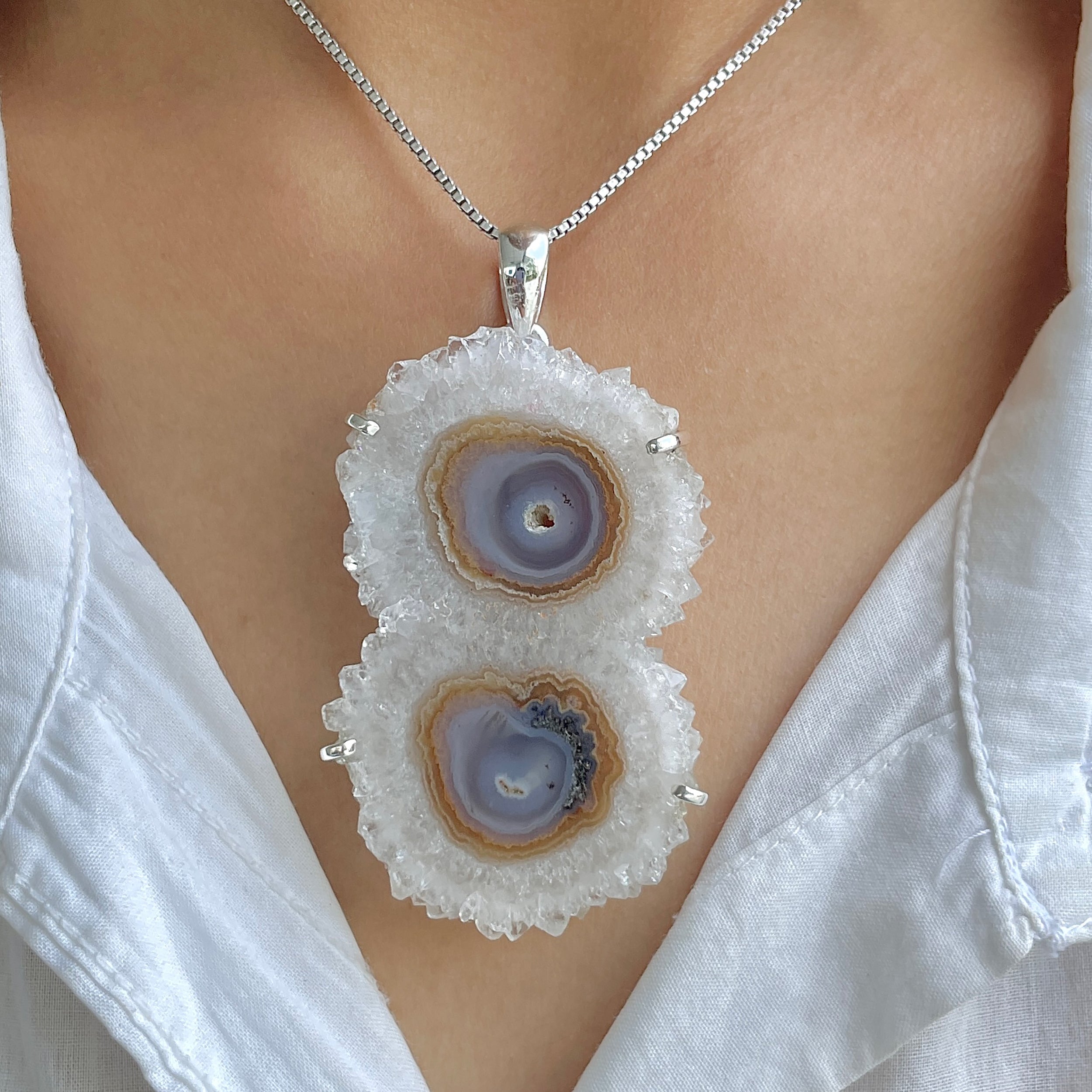 Amethyst Stalactite Pendant-(ASL-P-258.)
