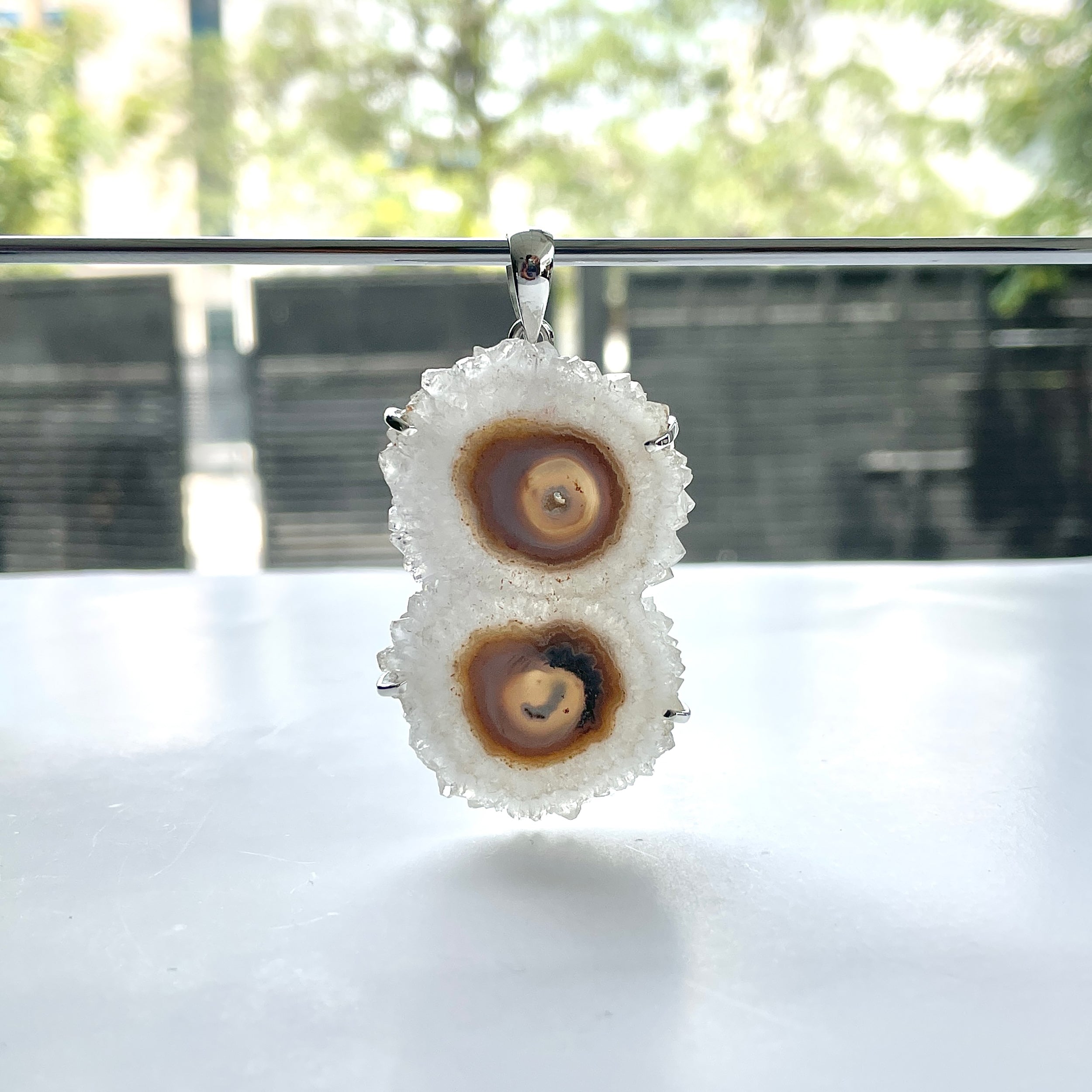 Amethyst Stalactite Pendant-(ASL-P-258.)