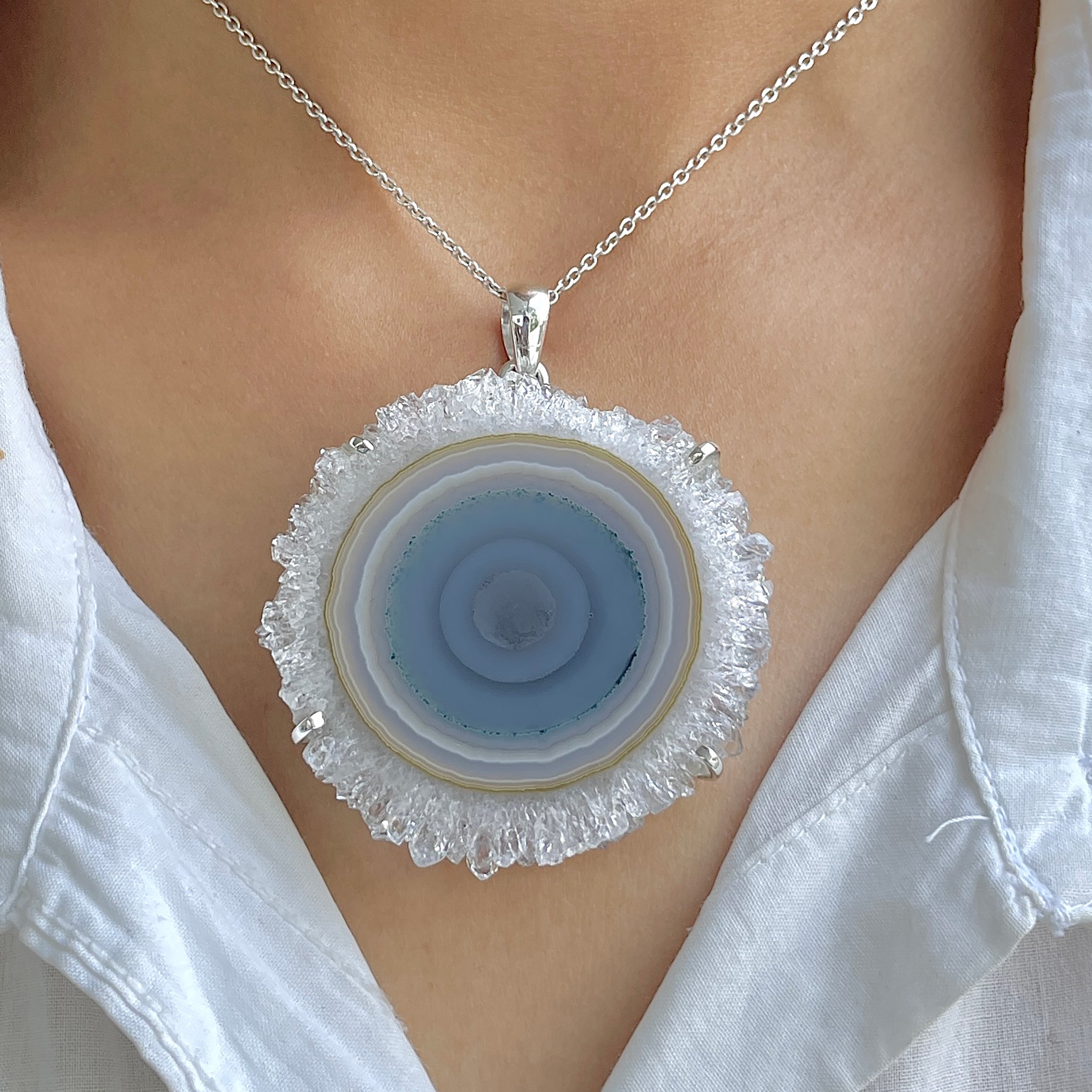 Amethyst Stalactite Pendant-(ASL-P-262.)