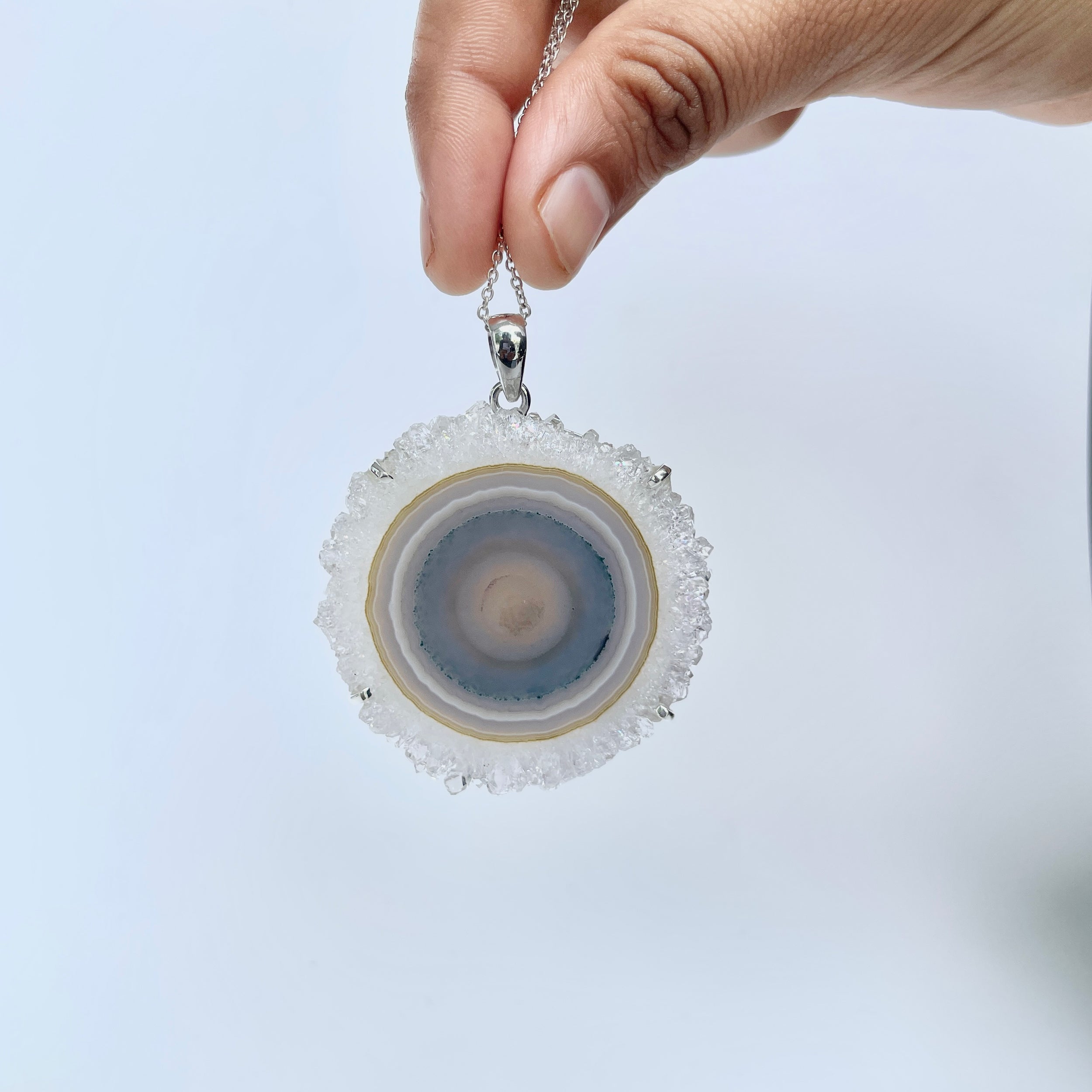 Amethyst Stalactite Pendant-(ASL-P-262.)