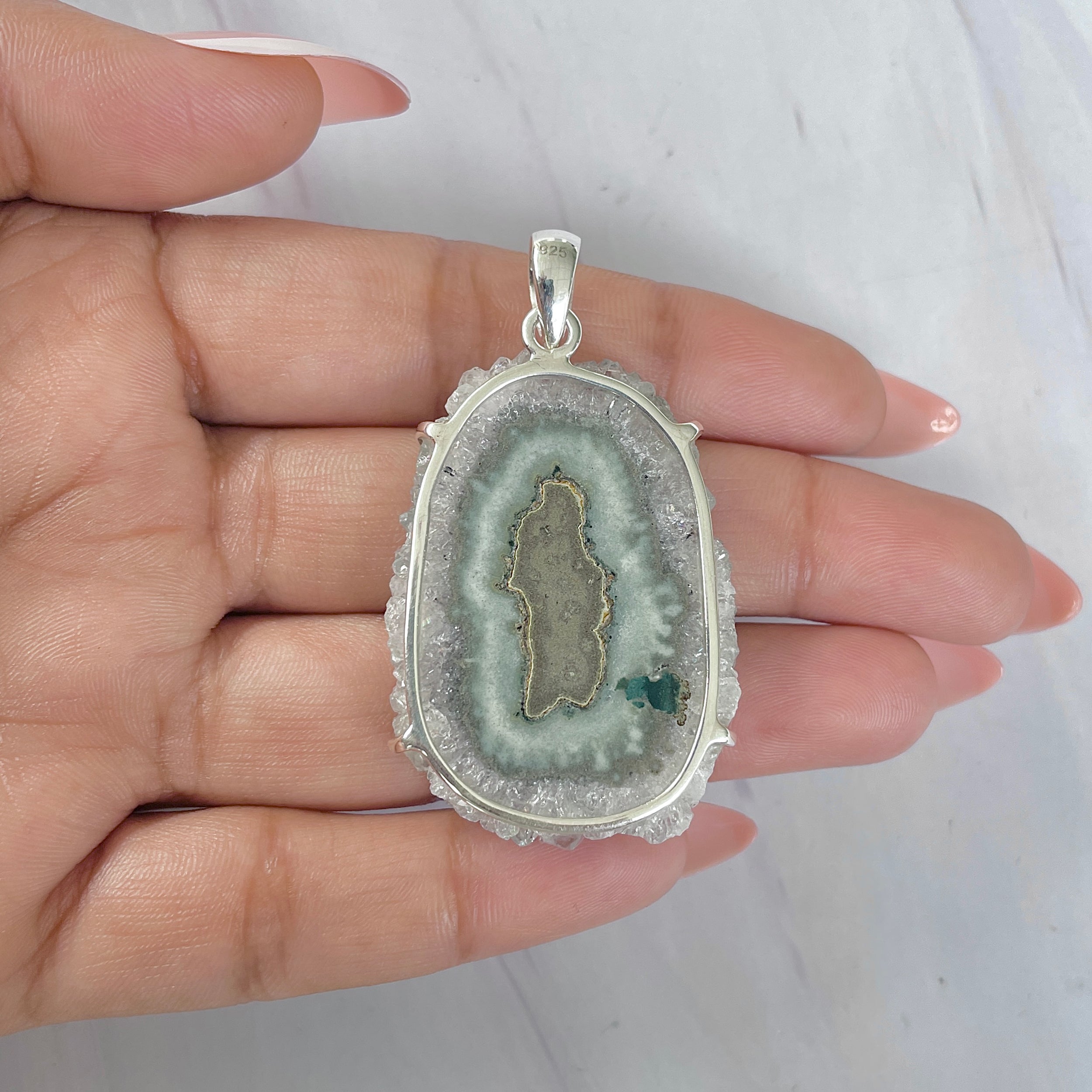 Amethyst Stalactite Pendant-(ASL-P-264.)