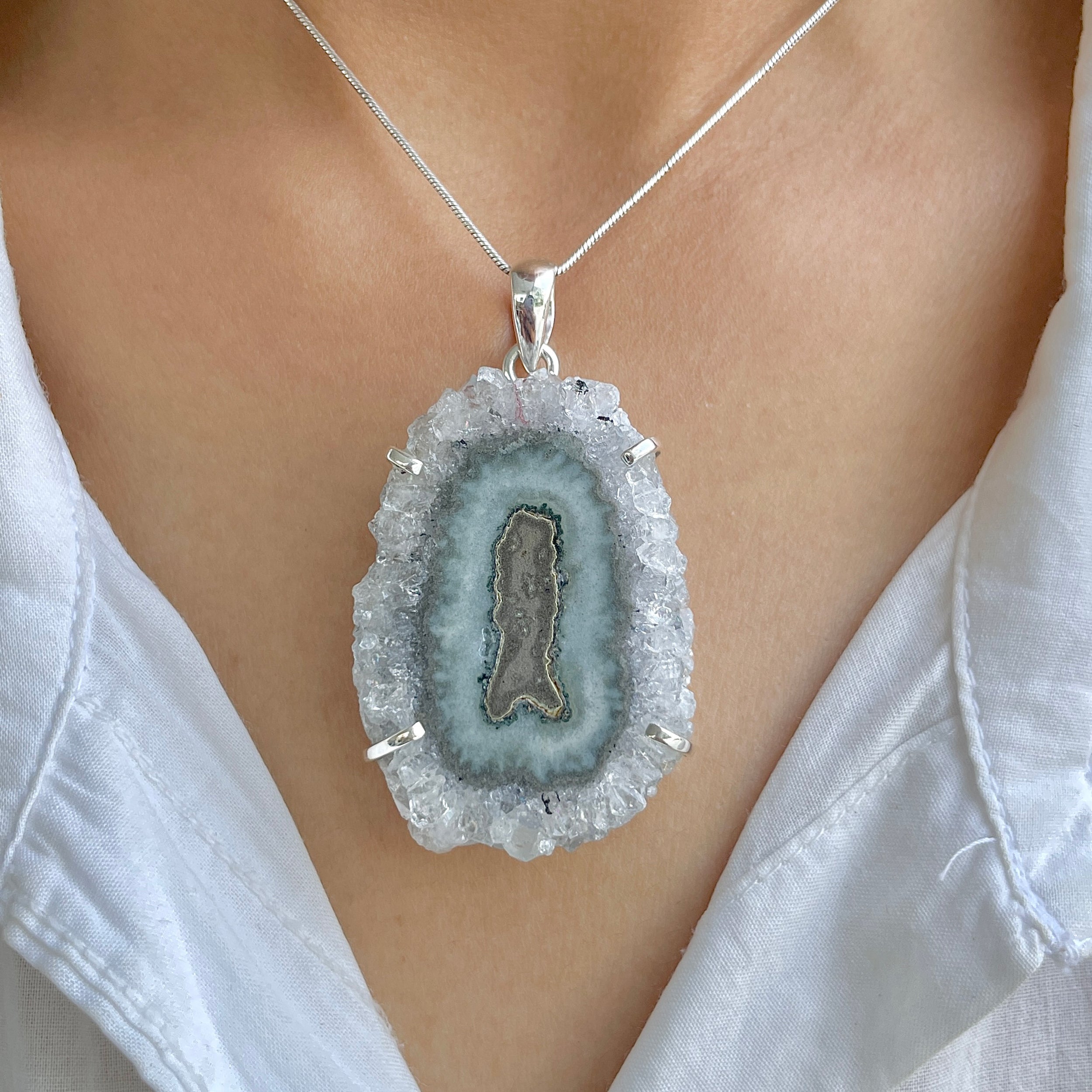 Amethyst Stalactite Pendant-(ASL-P-264.)