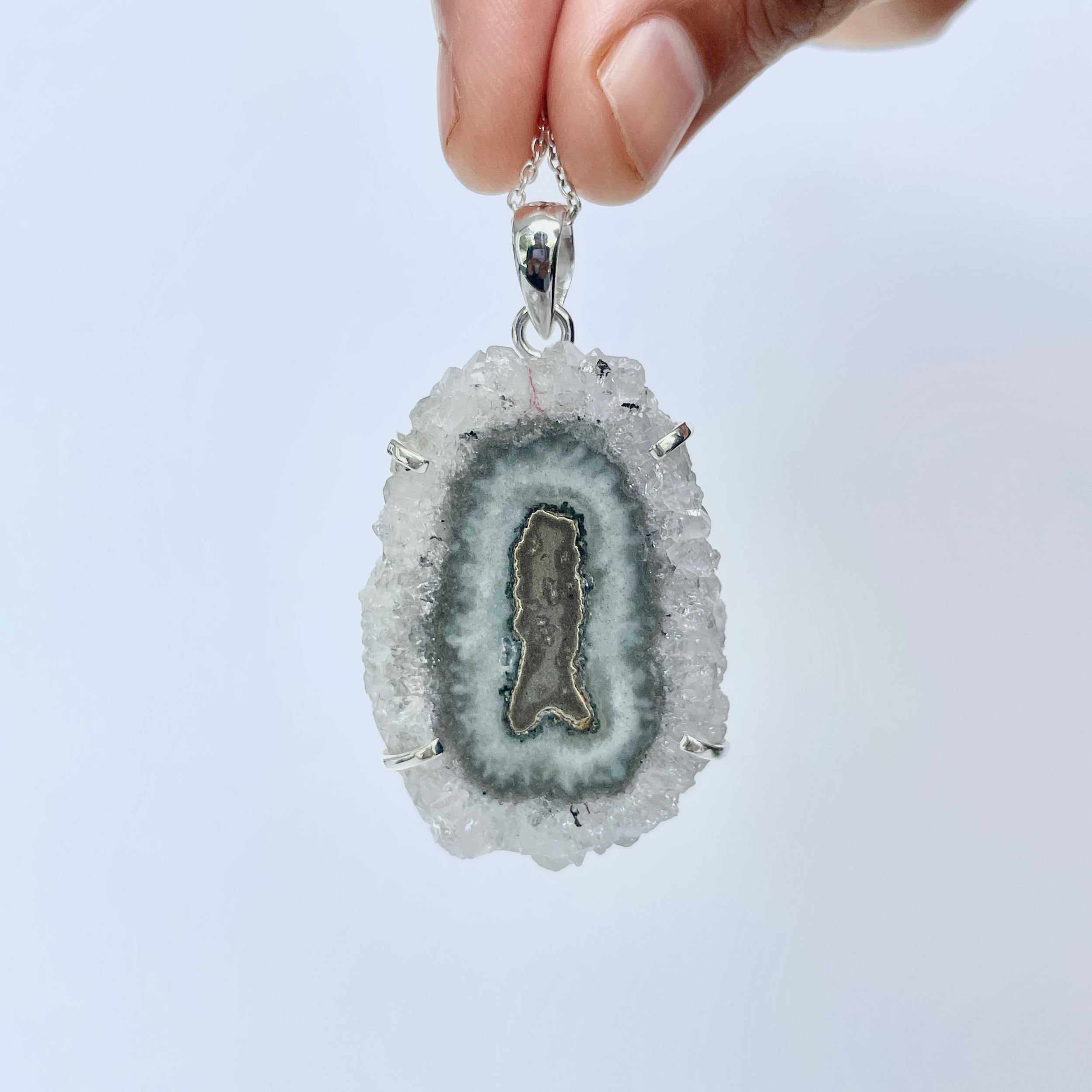 Amethyst Stalactite Pendant-(ASL-P-264.)