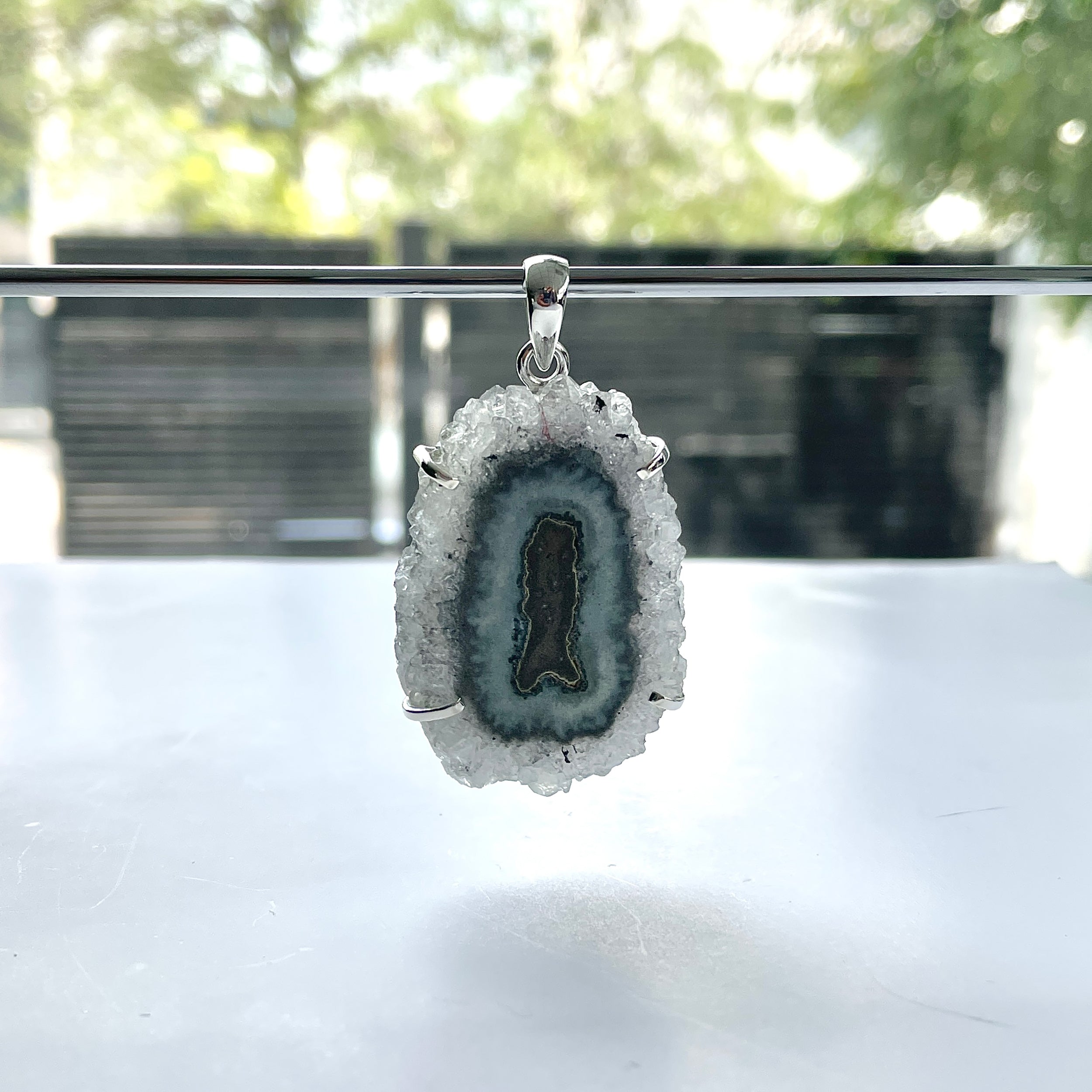 Amethyst Stalactite Pendant-(ASL-P-264.)