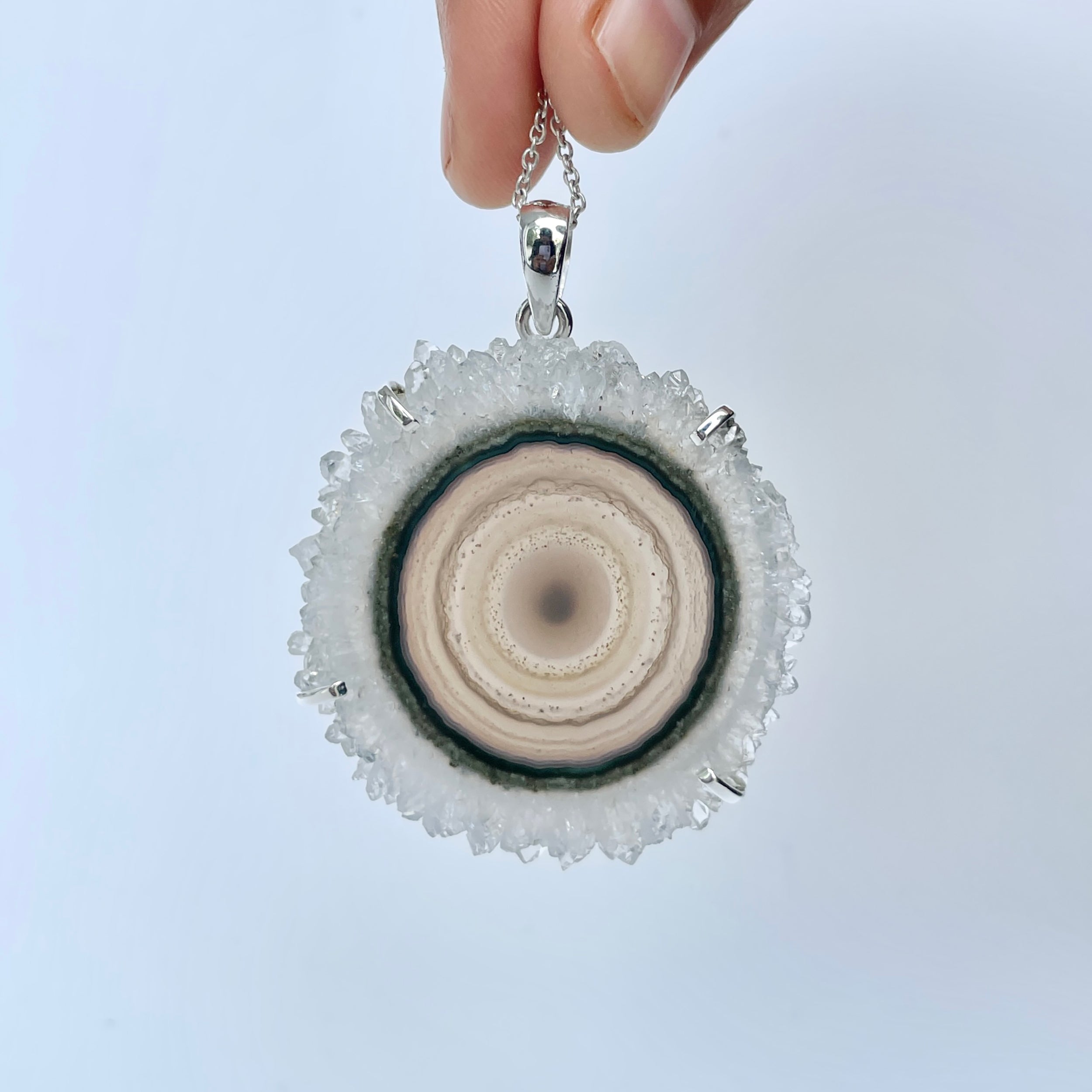 Amethyst Stalactite Pendant-(ASL-P-267.)