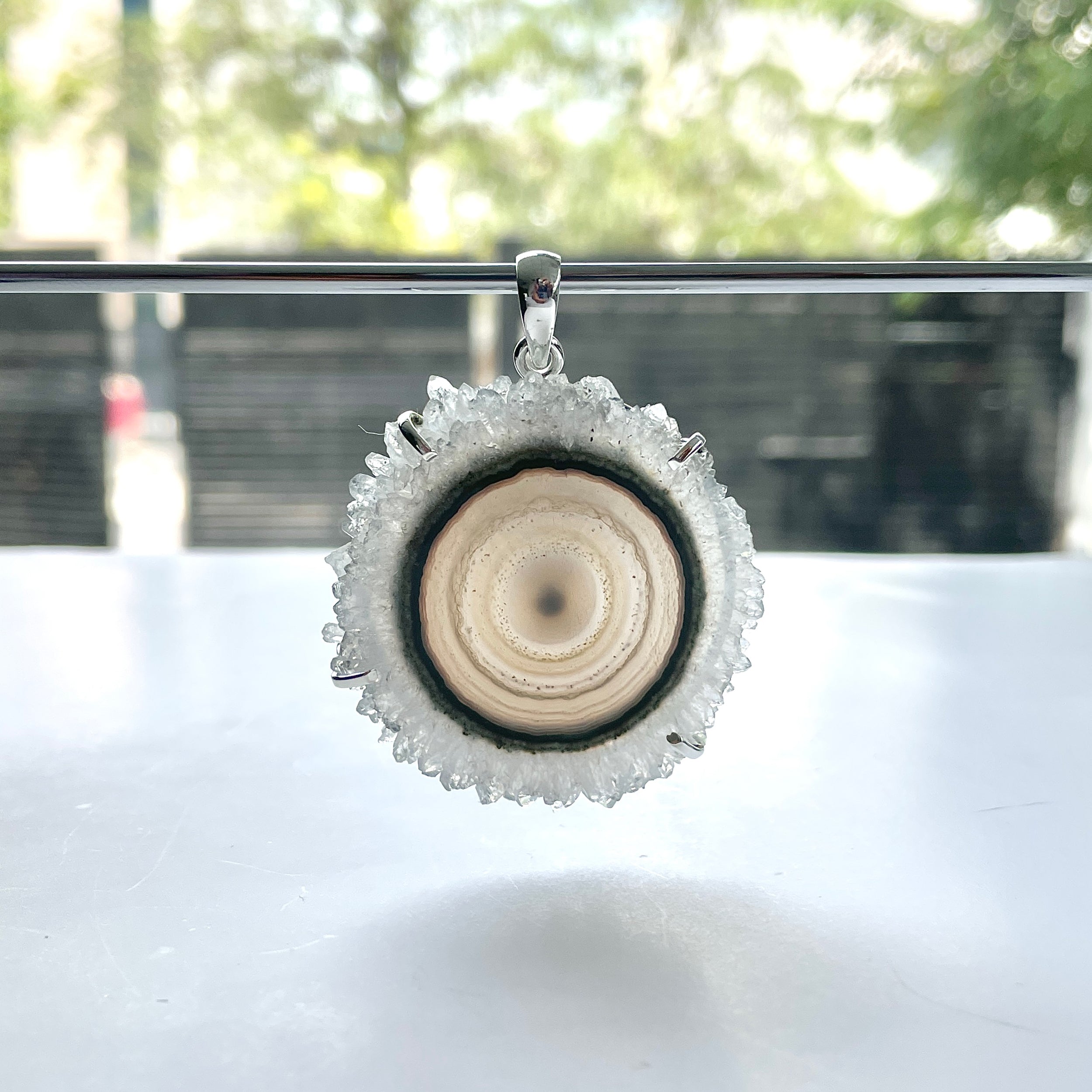 Amethyst Stalactite Pendant-(ASL-P-267.)