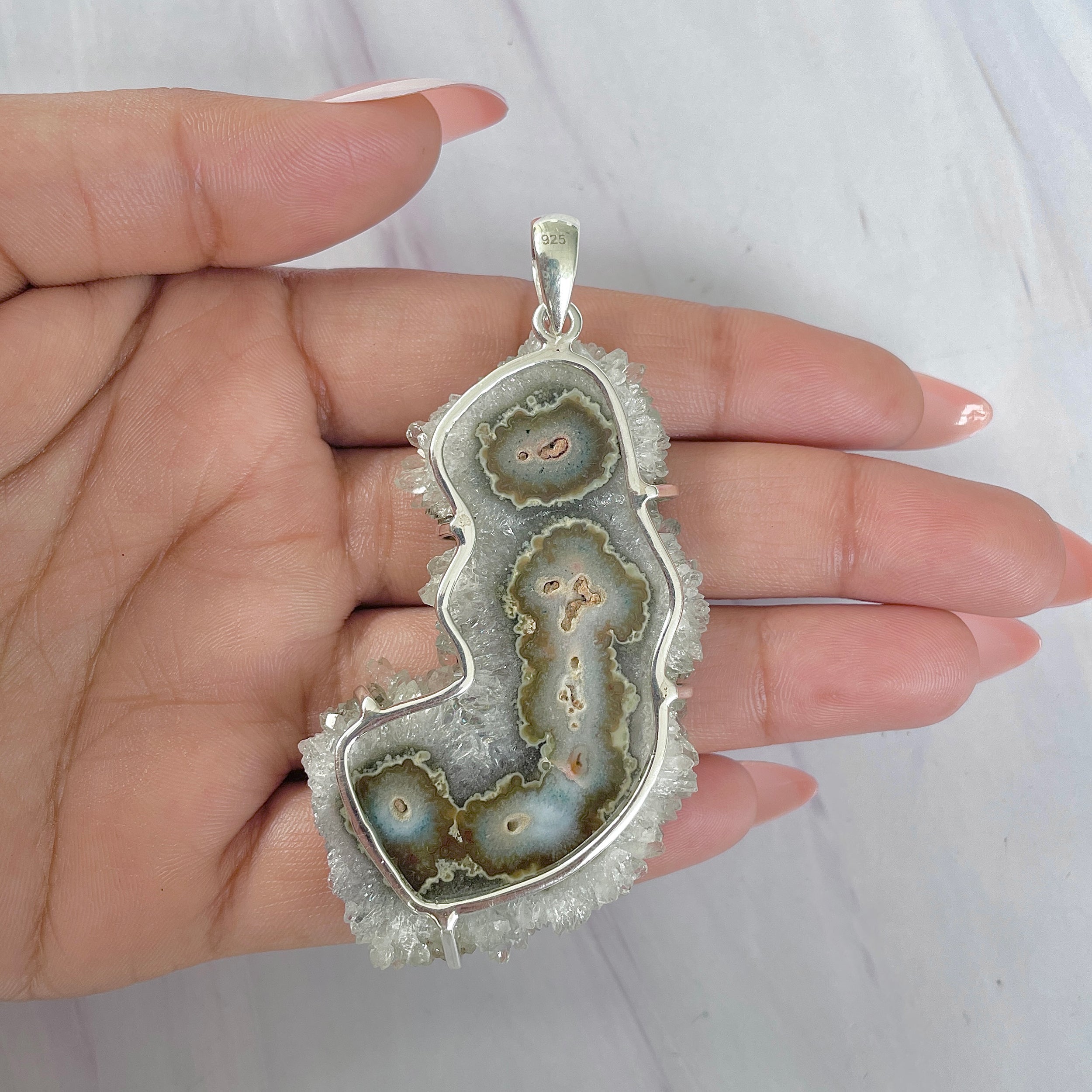 Amethyst Stalactite Pendant-(ASL-P-270.)