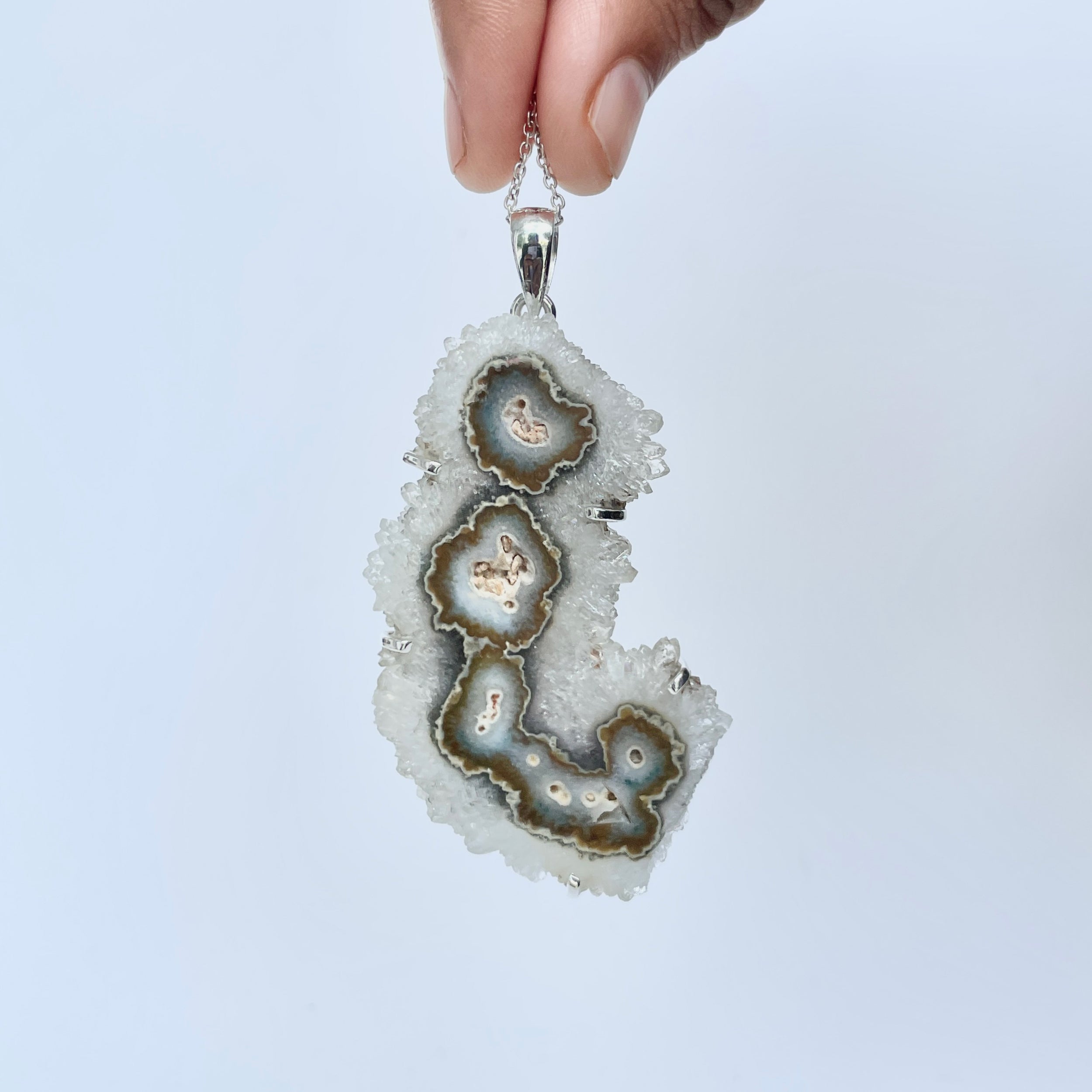Amethyst Stalactite Pendant-(ASL-P-270.)