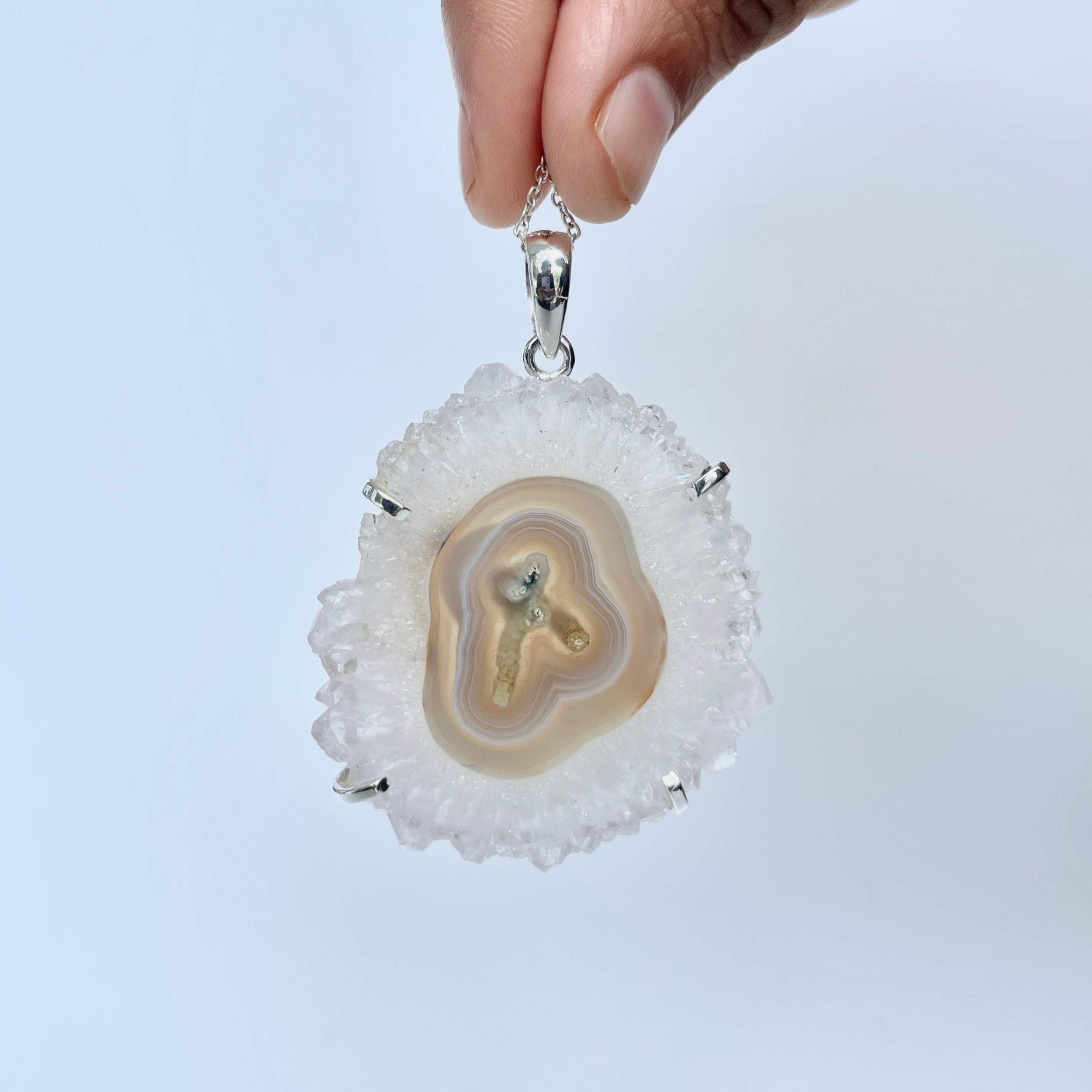 Amethyst Stalactite Pendant-(ASL-P-276.)