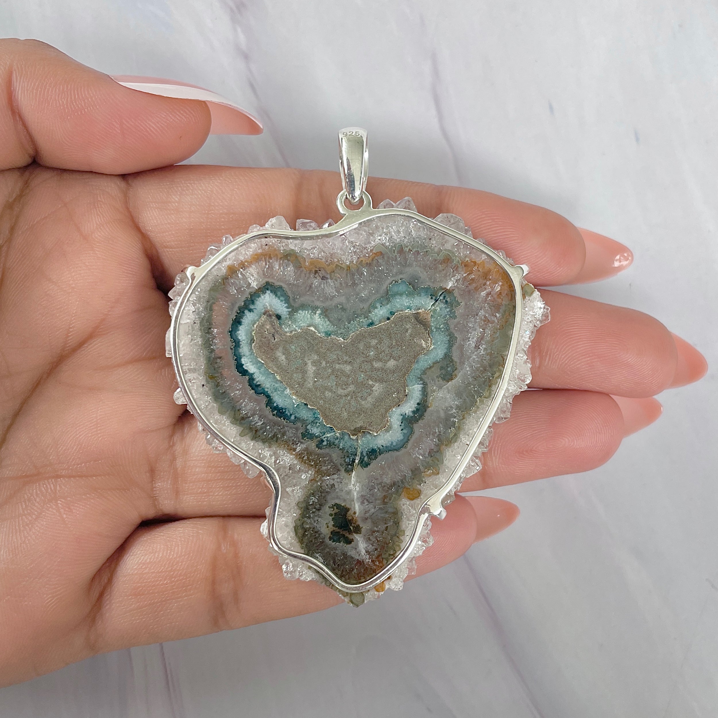 Amethyst Stalactite Pendant-(ASL-P-277.)