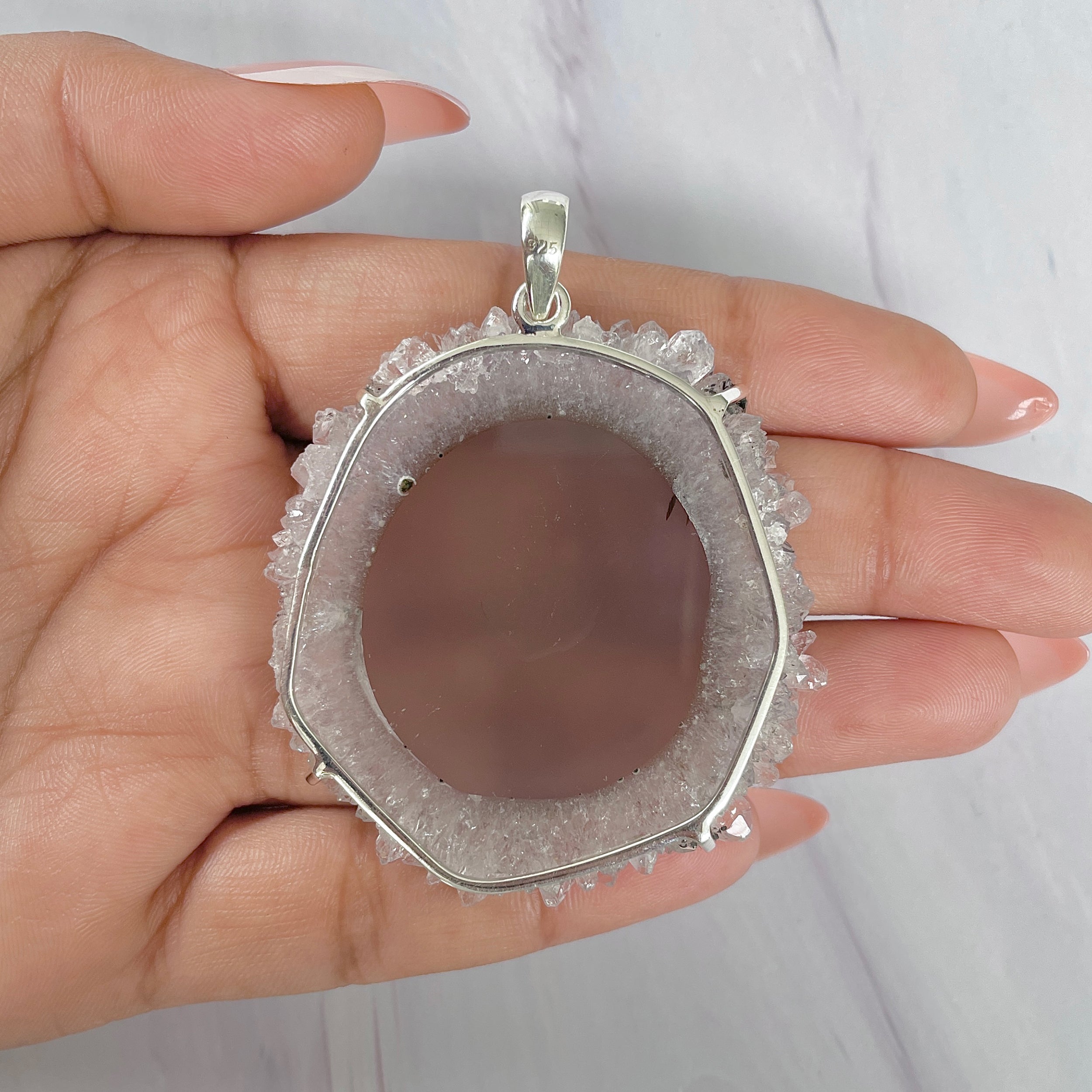 Amethyst Stalactite Pendant-(ASL-P-279.)