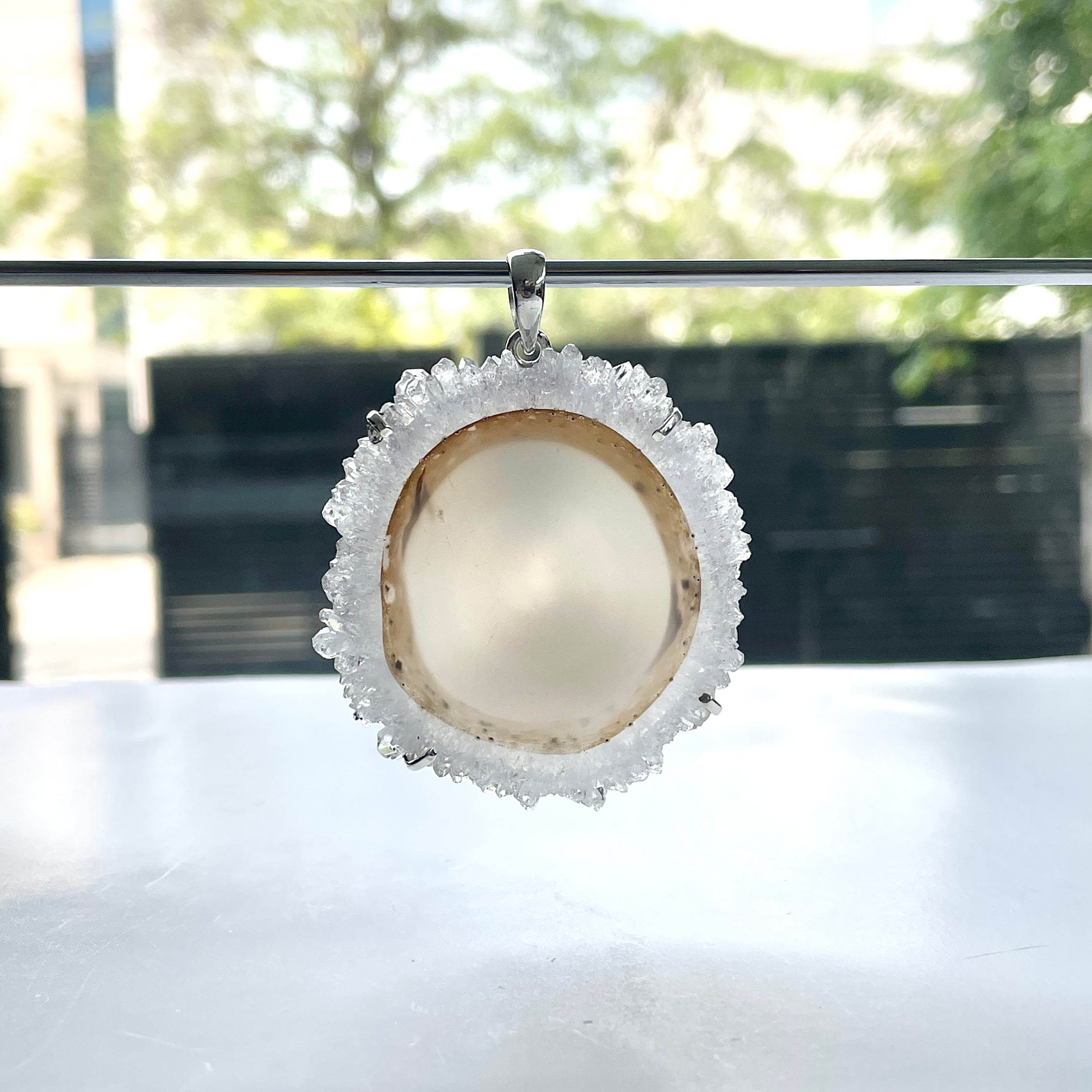 Amethyst Stalactite Pendant-(ASL-P-279.)