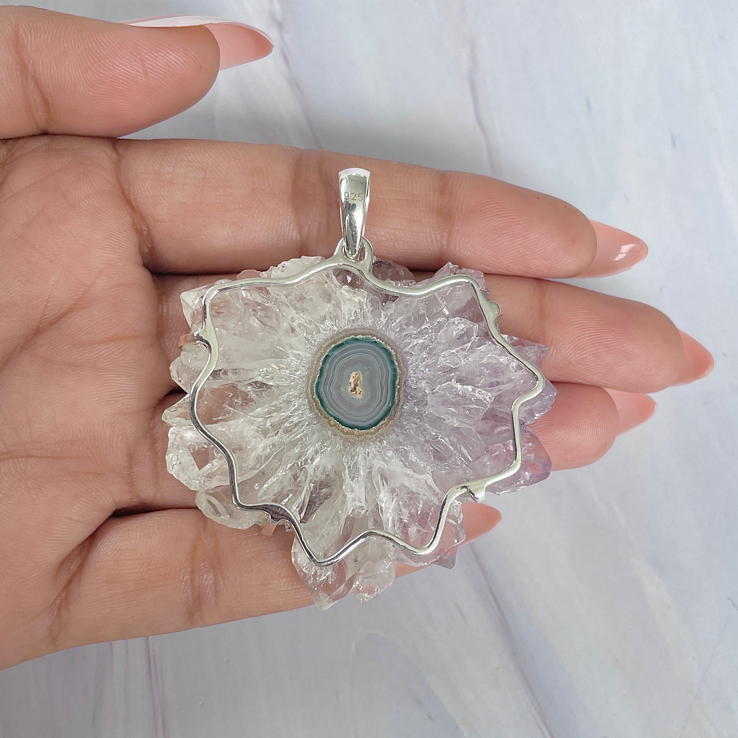Amethyst Stalactite Pendant-(ASL-P-280.)
