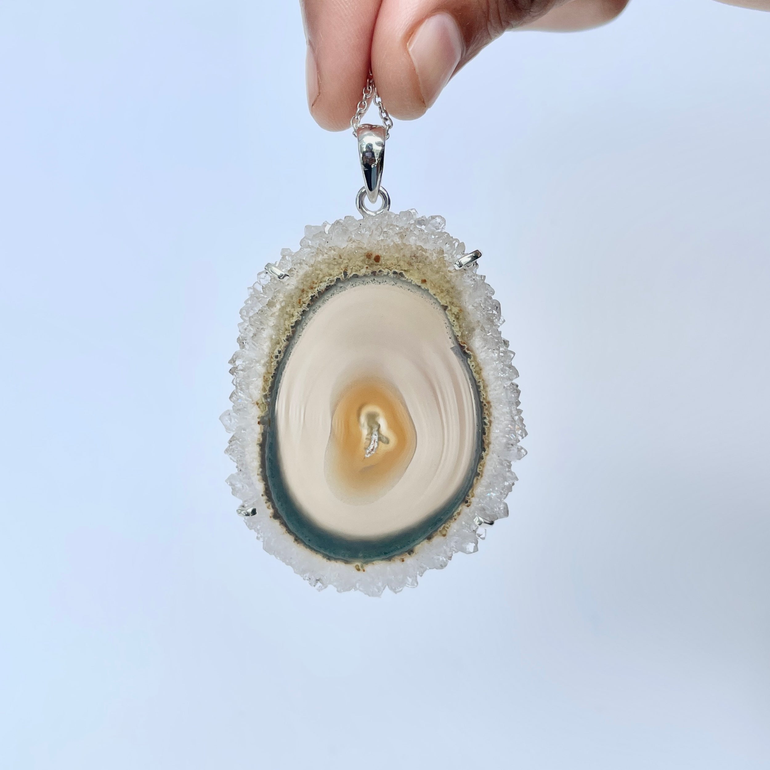 Amethyst Stalactite Pendant-(ASL-P-281.)