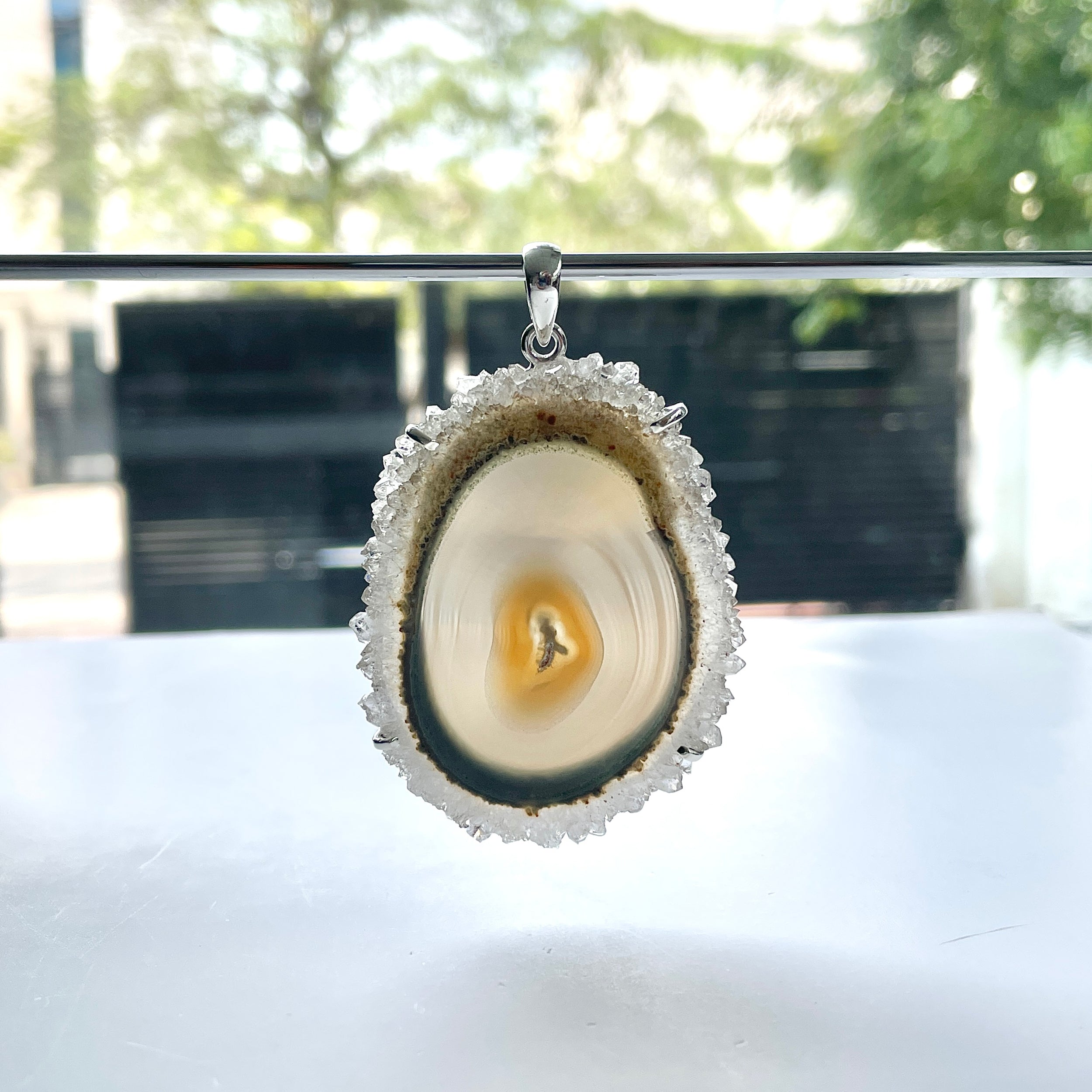 Amethyst Stalactite Pendant-(ASL-P-281.)