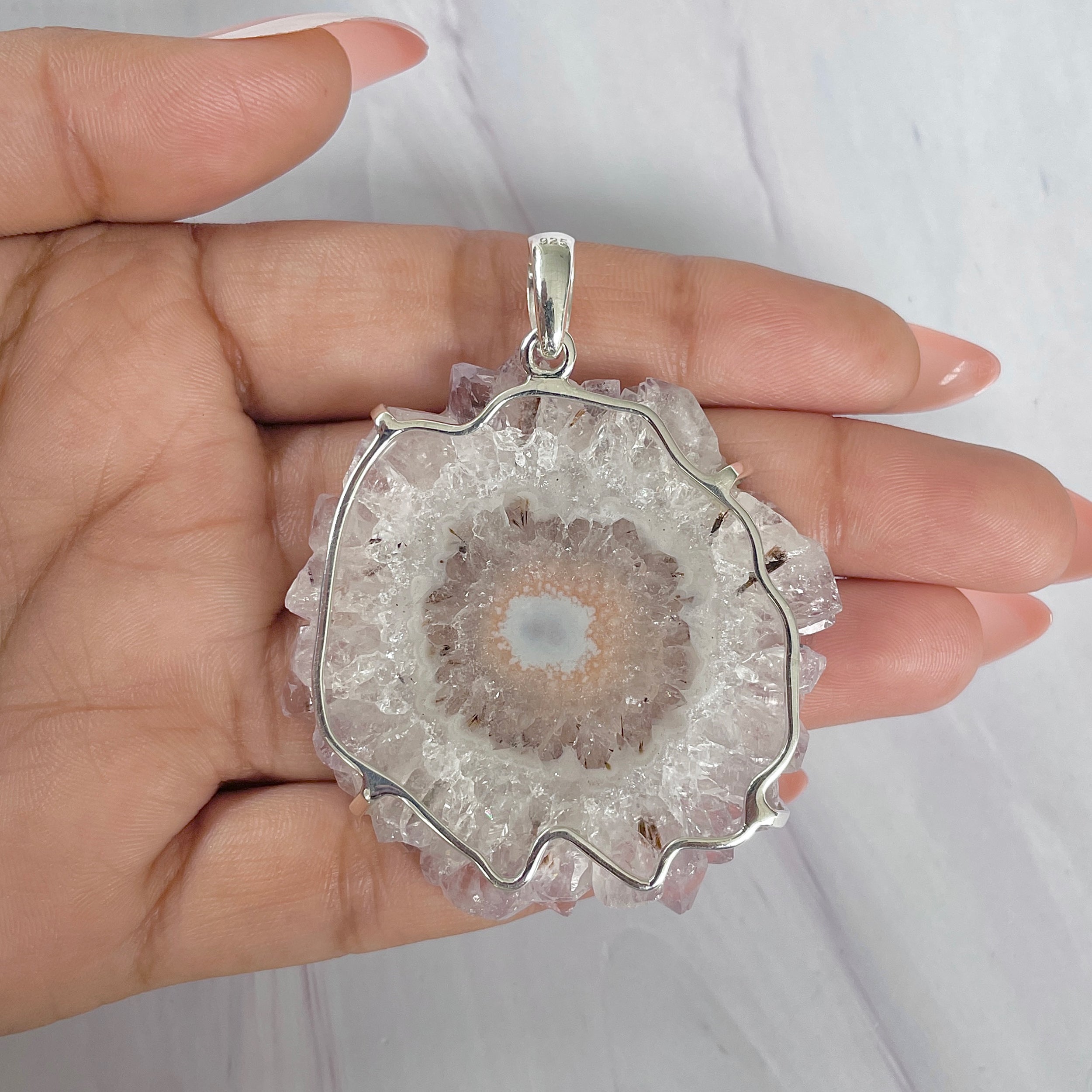 Amethyst Stalactite Pendant-(ASL-P-283.)