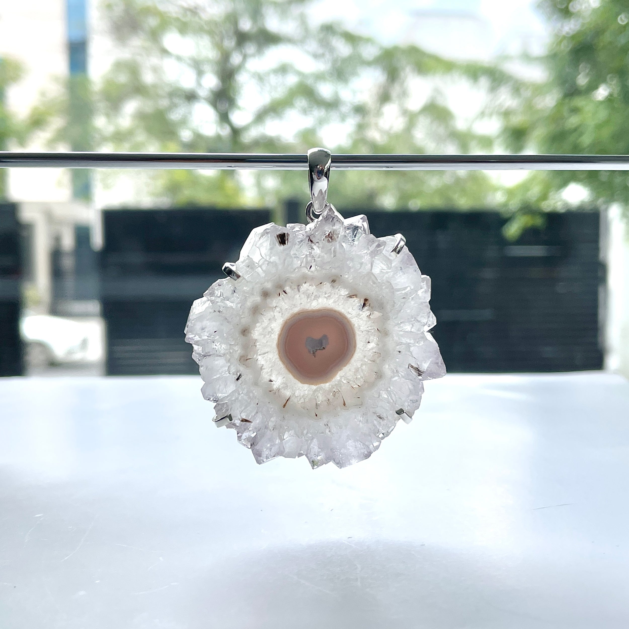 Amethyst Stalactite Pendant-(ASL-P-283.)