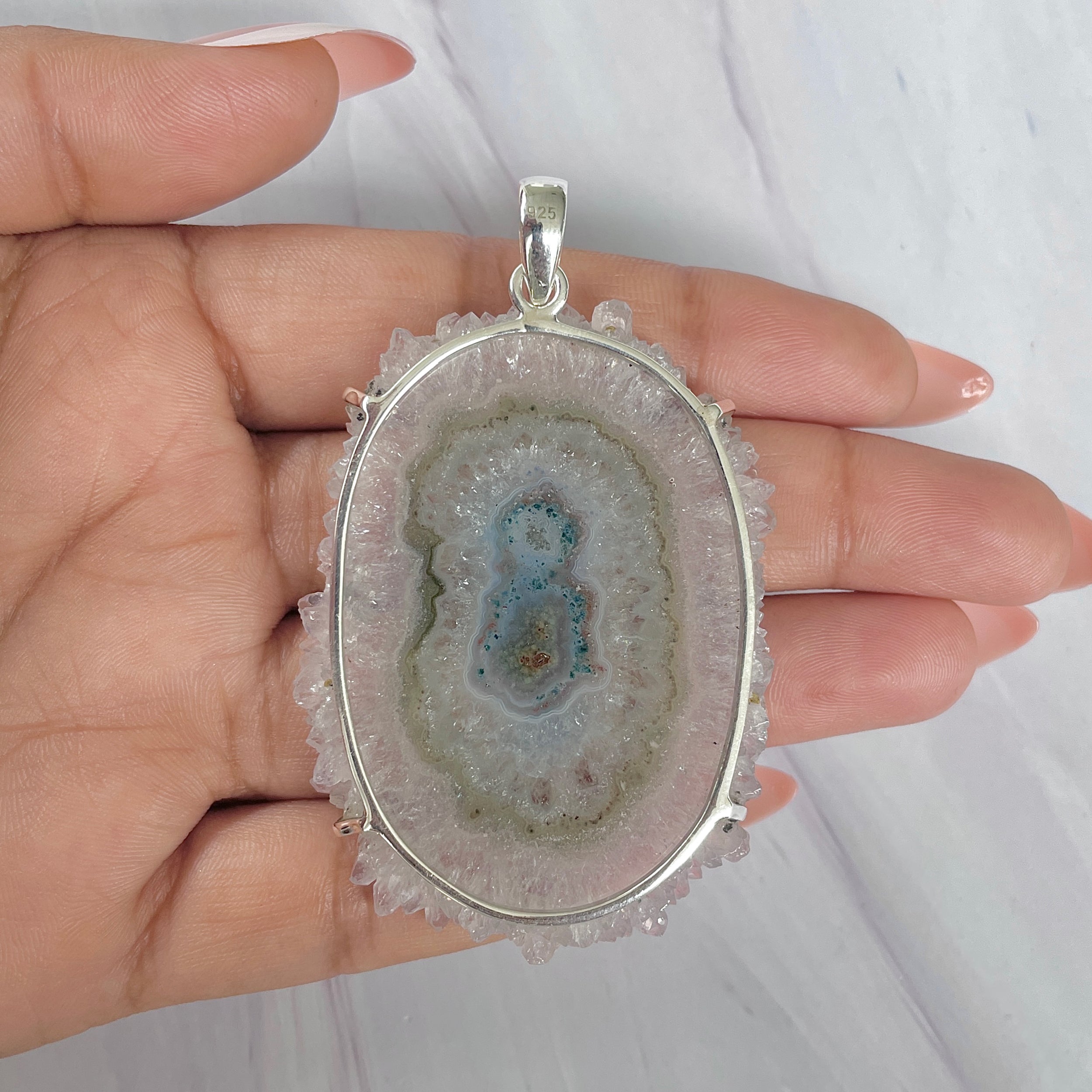 Amethyst Stalactite Pendant-(ASL-P-285.)