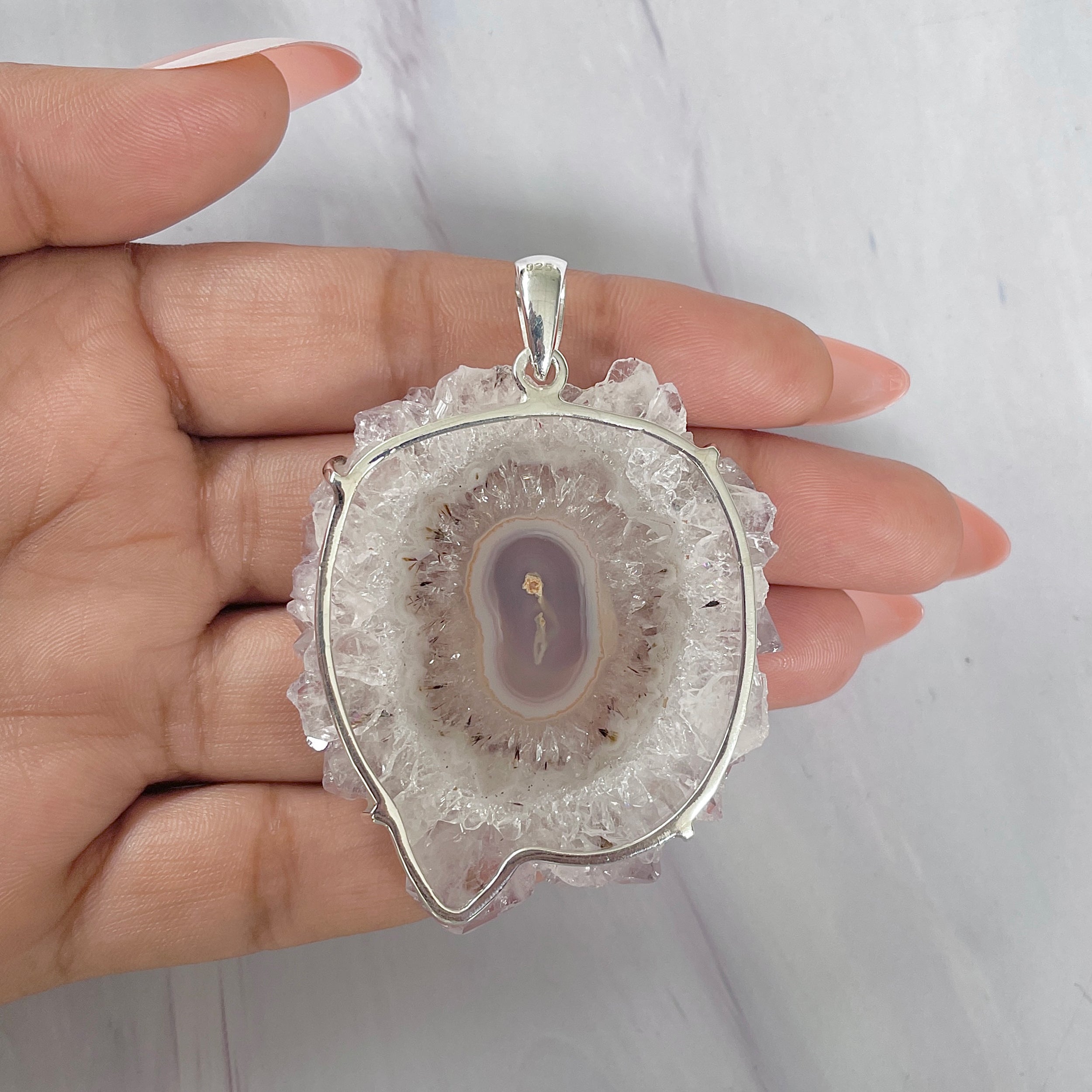 Amethyst Stalactite Pendant-(ASL-P-293.)