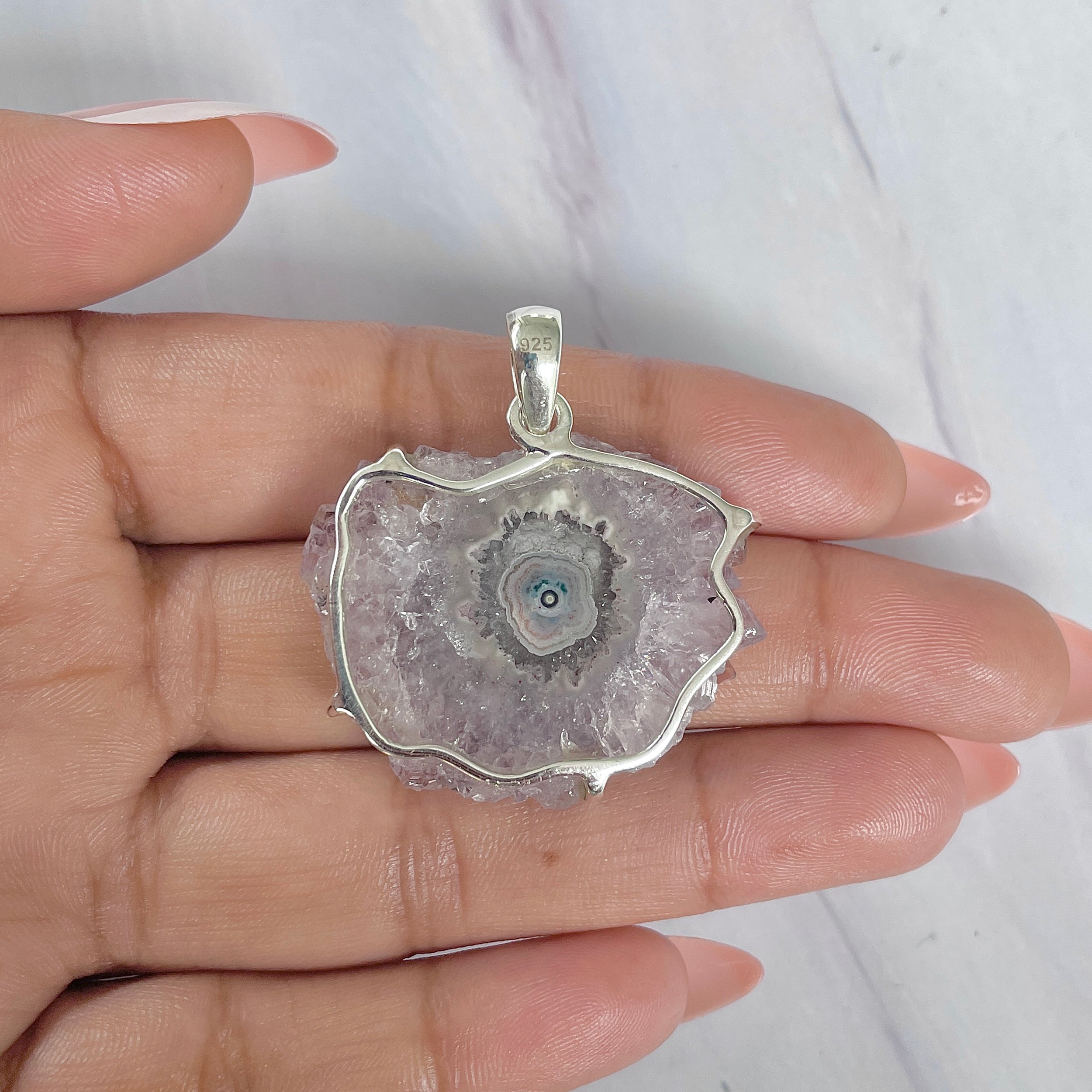Amethyst Stalactite Pendant-(ASL-P-297.)