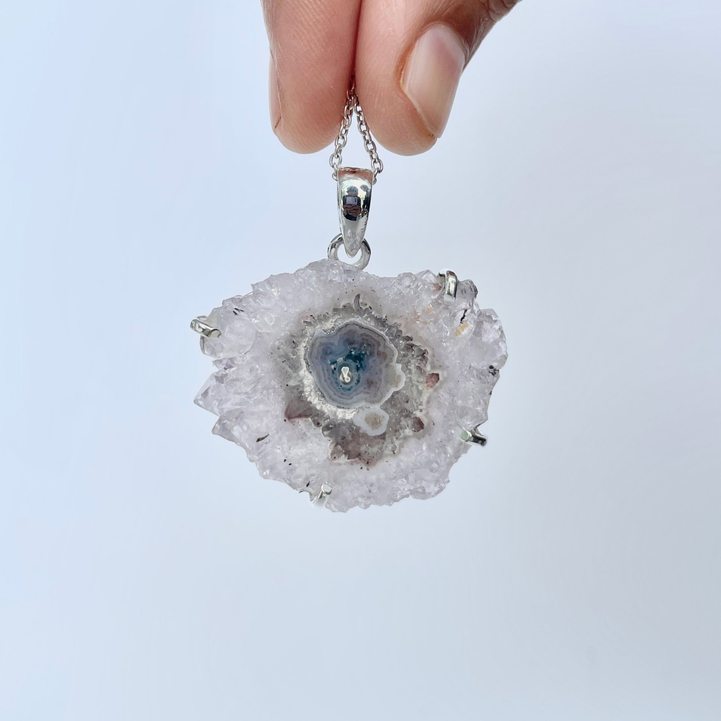 Amethyst Stalactite Pendant-(ASL-P-297.)
