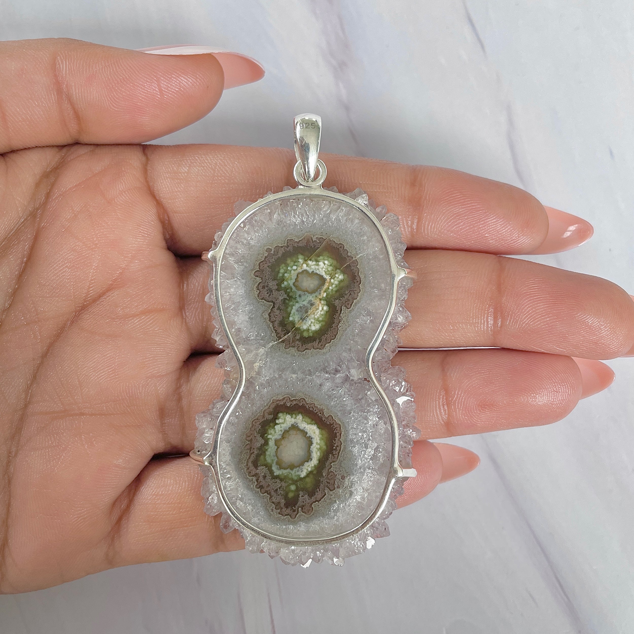 Amethyst Stalactite Pendant-(ASL-P-299.)