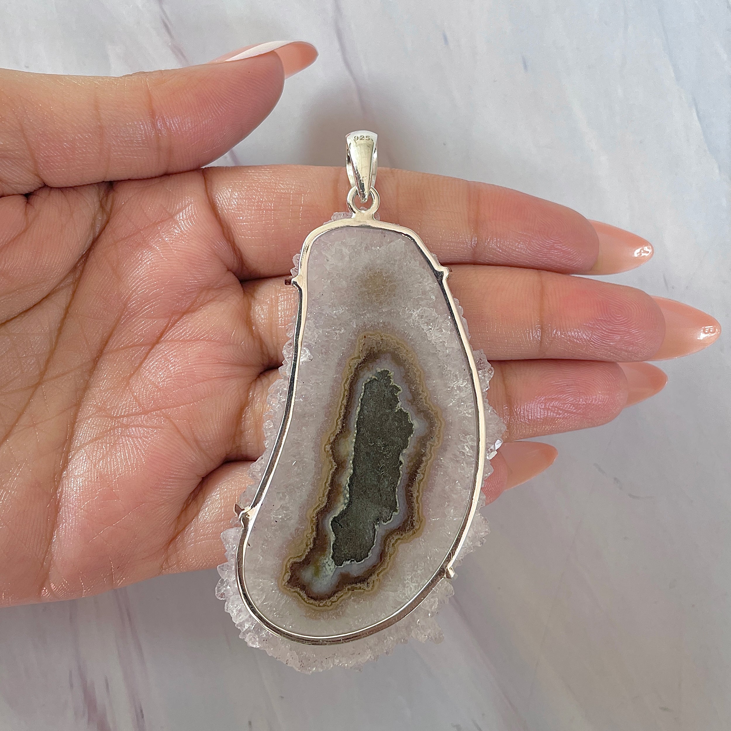 Amethyst Stalactite Pendant-(ASL-P-305.)