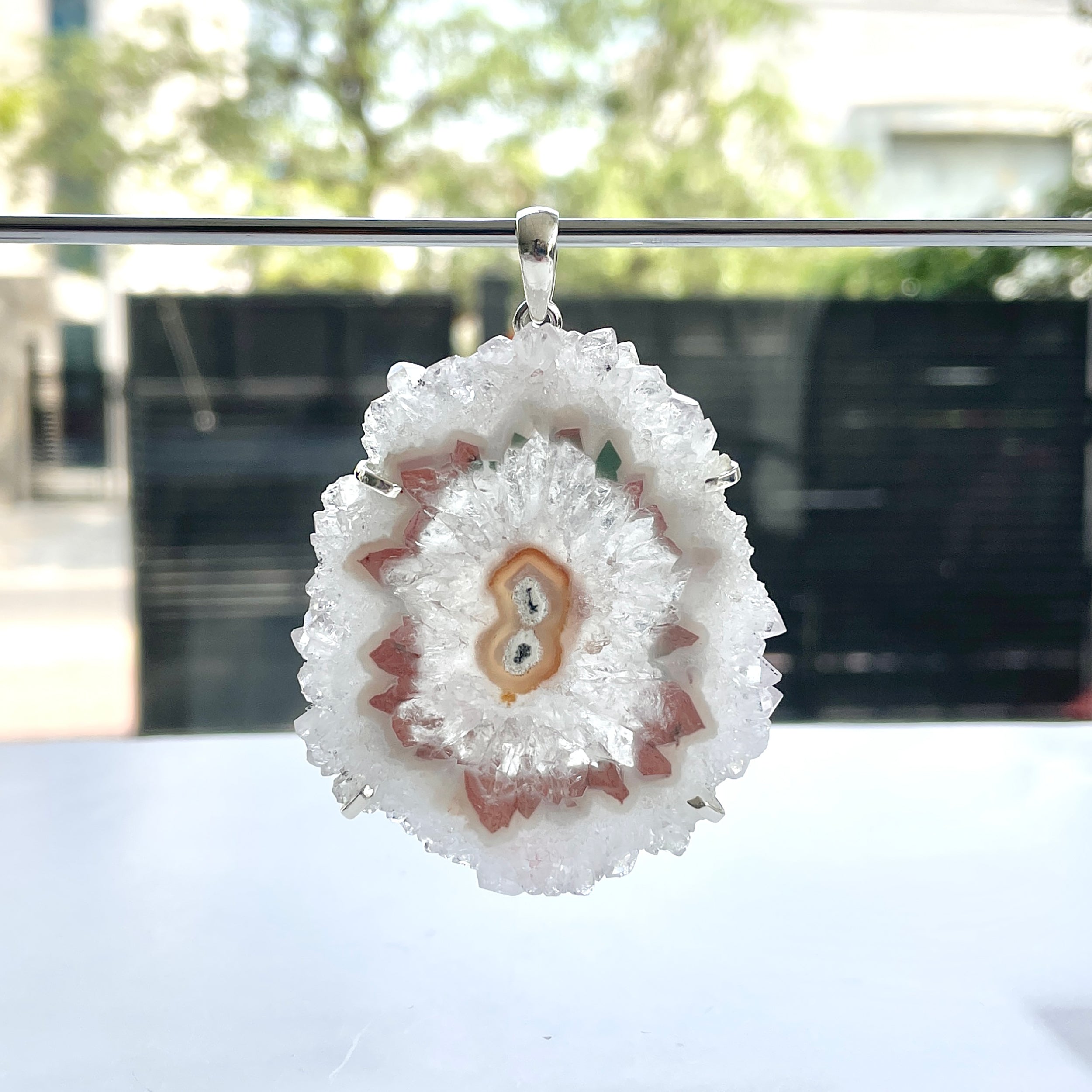 Amethyst Stalactite Pendant-(ASL-P-308.)